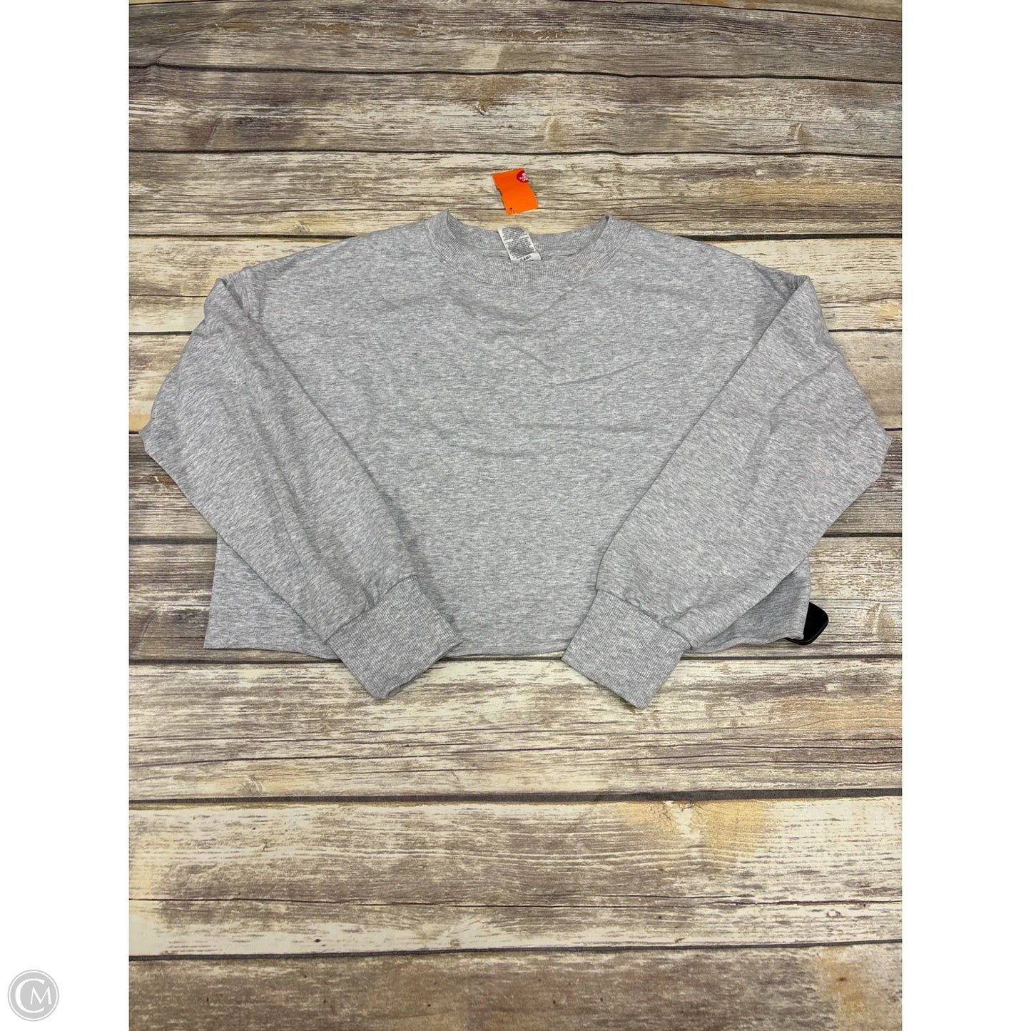 Sweatshirt Crewneck By No Boundaries In Grey, Size: S