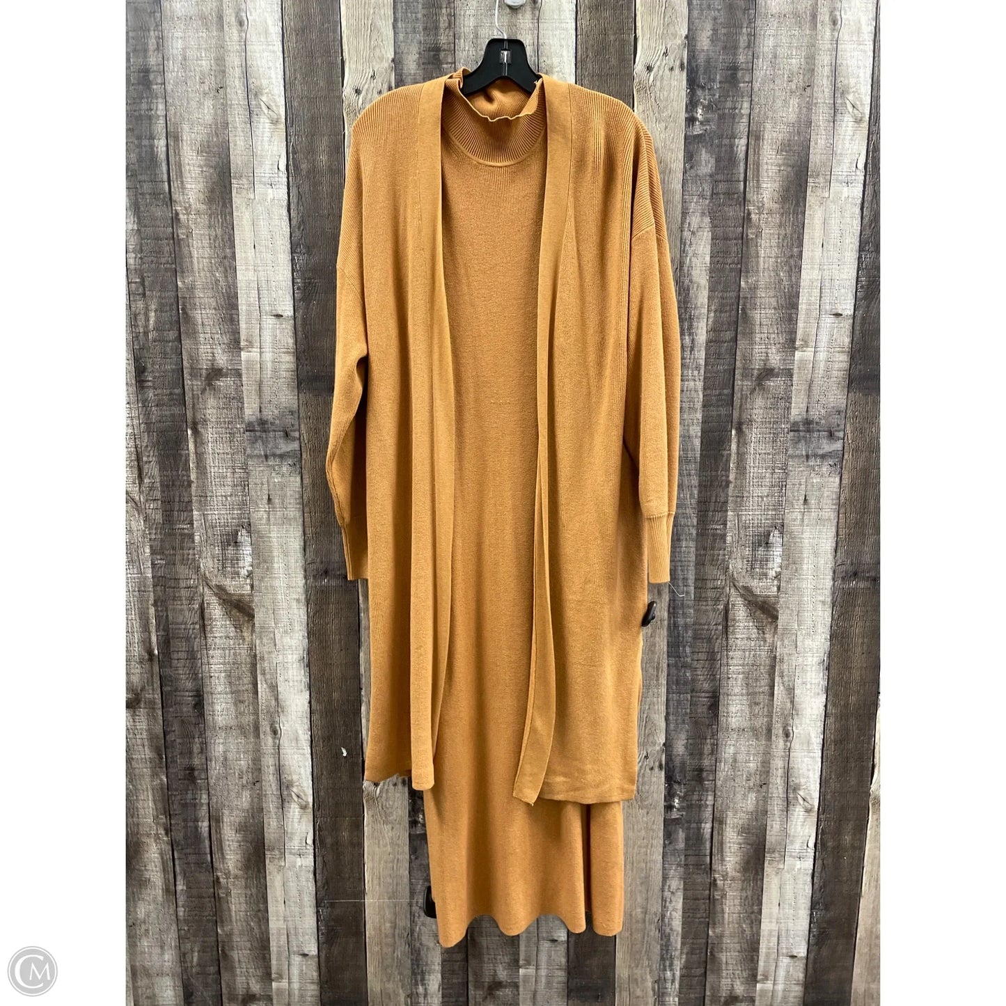 Dress Set 2pc By Ophelia Roe In Bronze, Size: L
