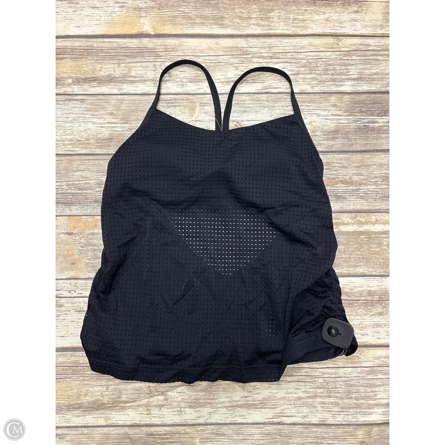 Athletic Tank Top By Nike In Black, Size: L