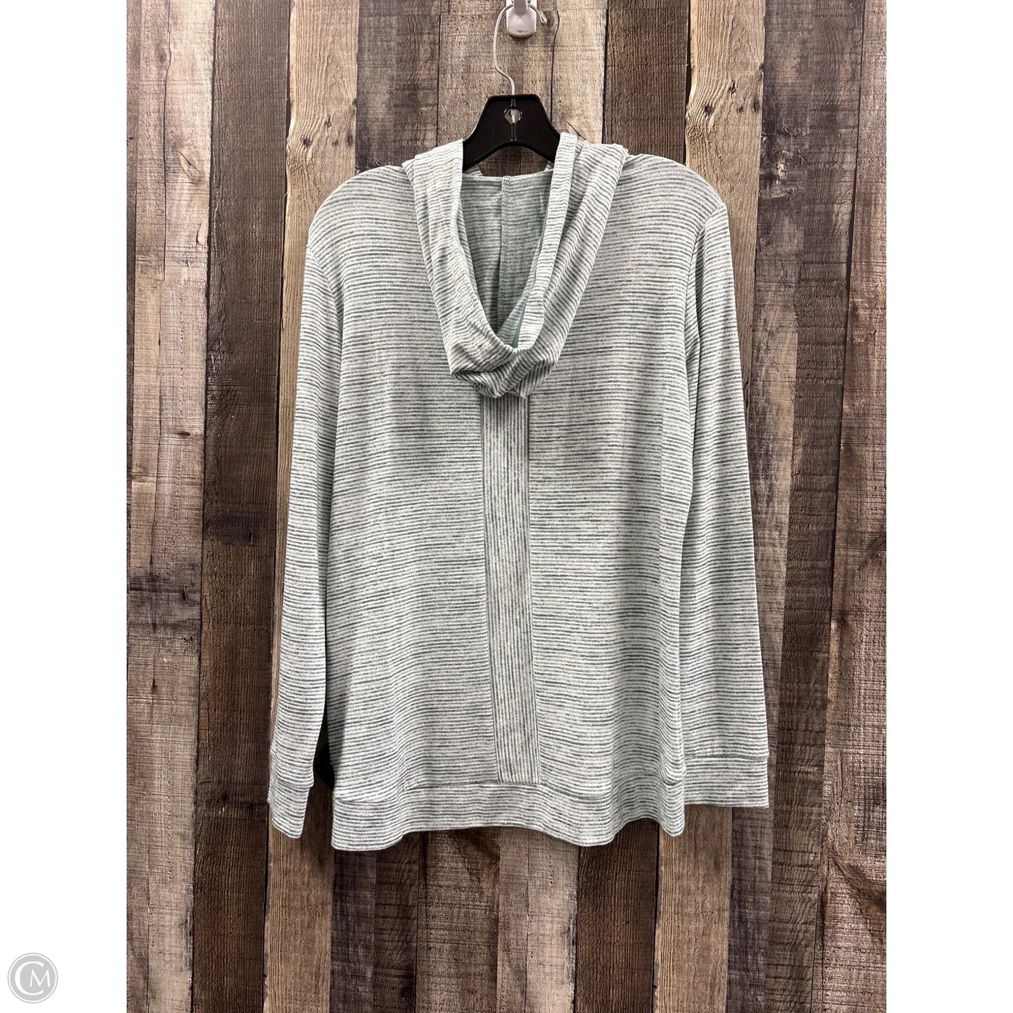 Top Long Sleeve By Market & Spruce In Striped Pattern, Size: M