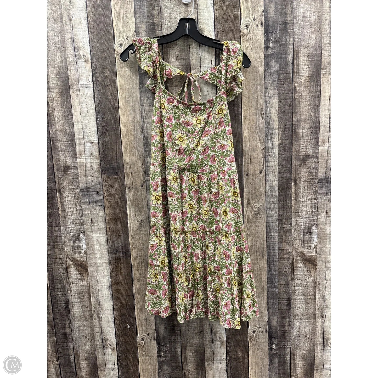 Dress Casual Short By Maurices In Floral Print, Size: L