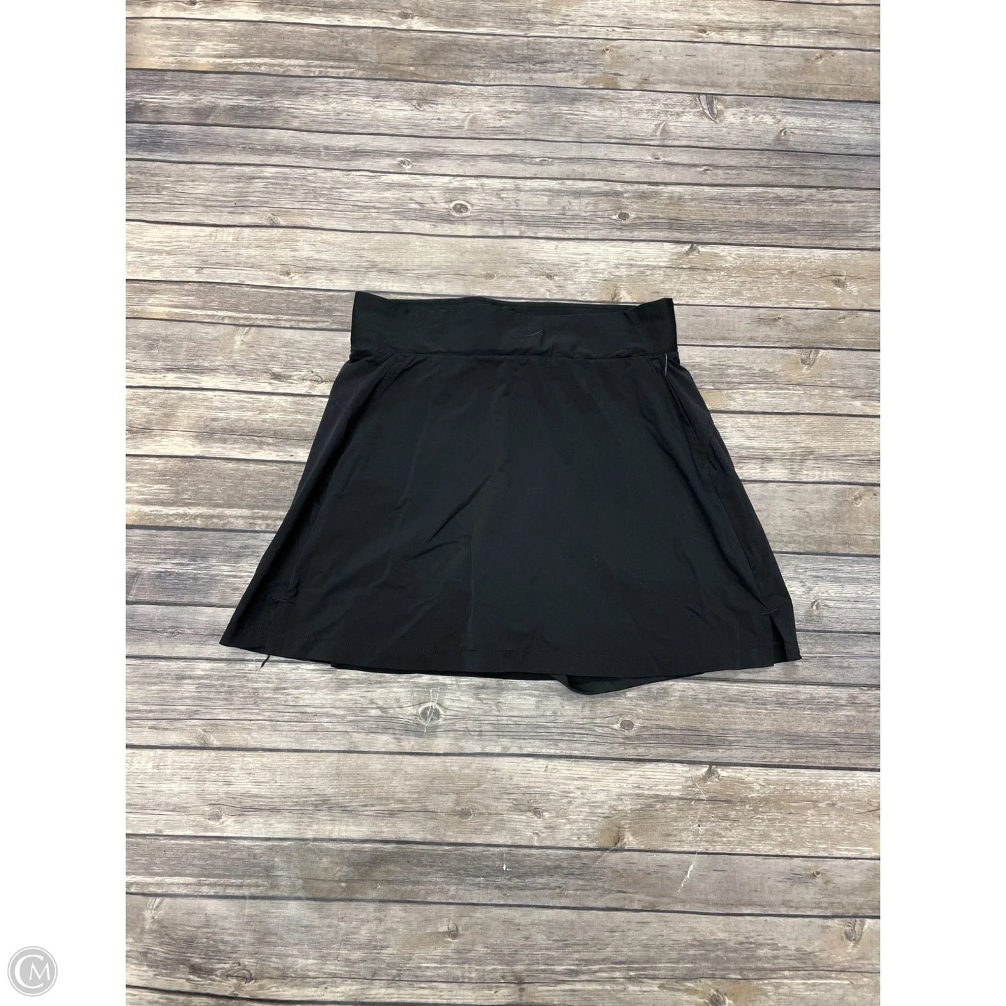 Athletic Skirt By Nike In Black, Size: M