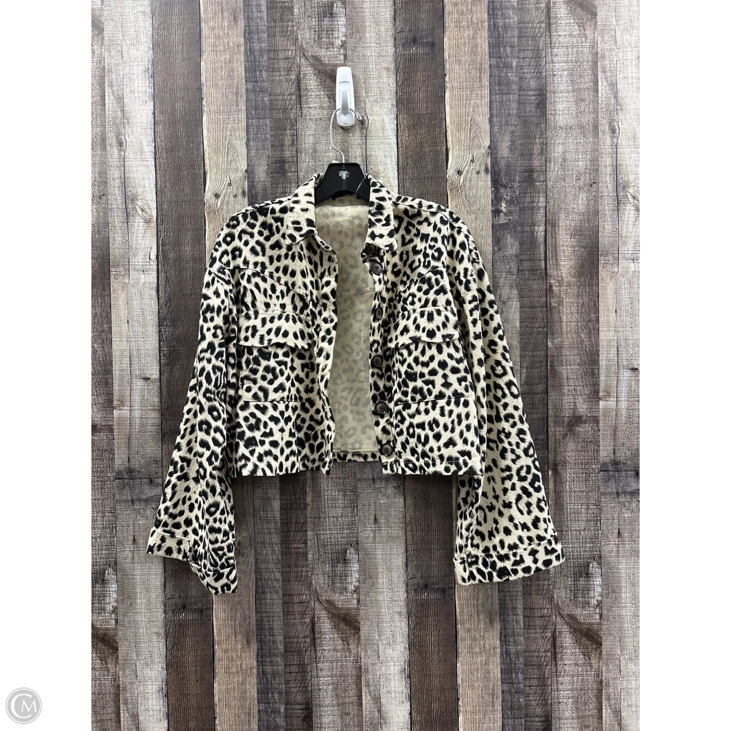 Jacket Other By R And K Originals In Animal Print, Size: S