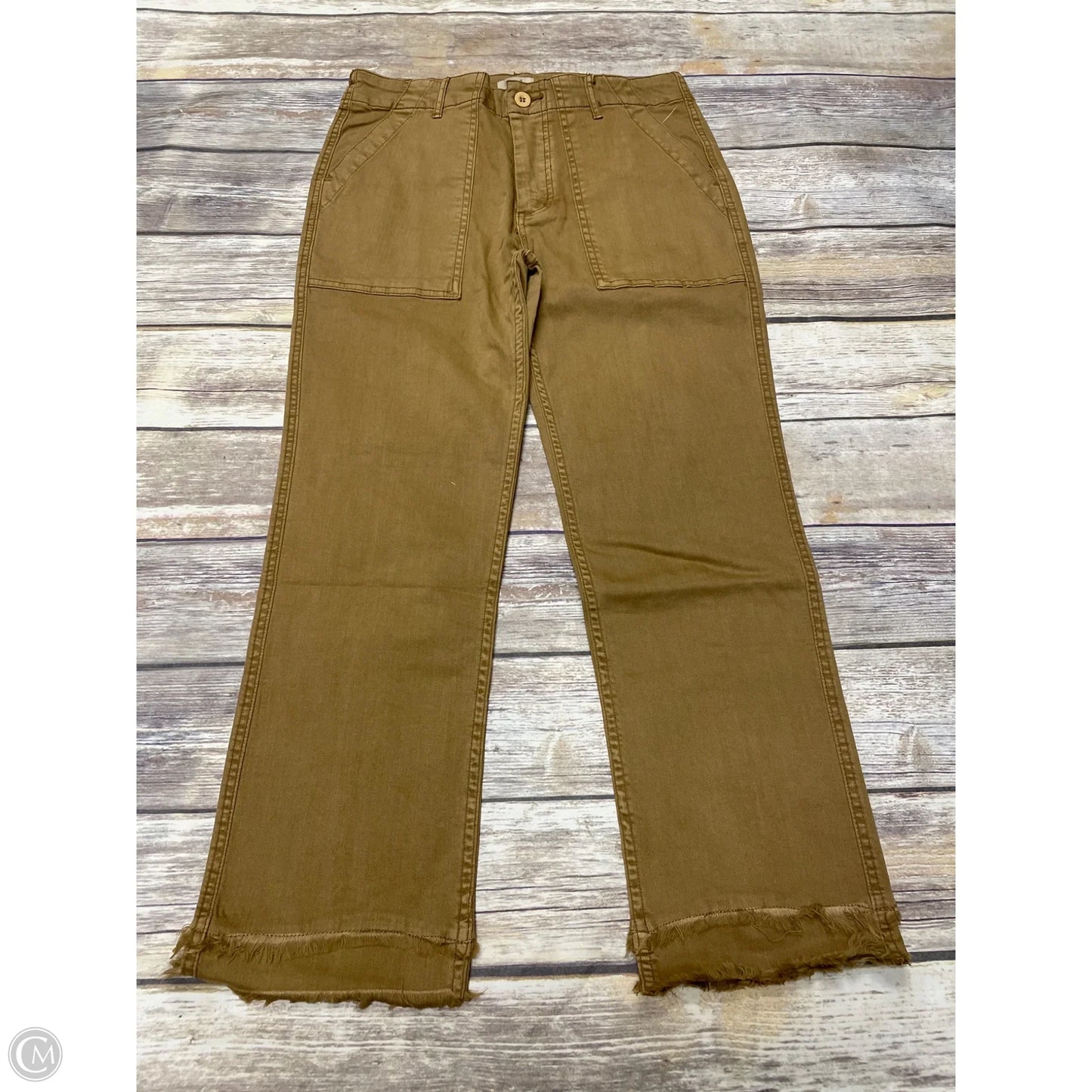 Pants Cargo & Utility By Easel In Gold, Size: S