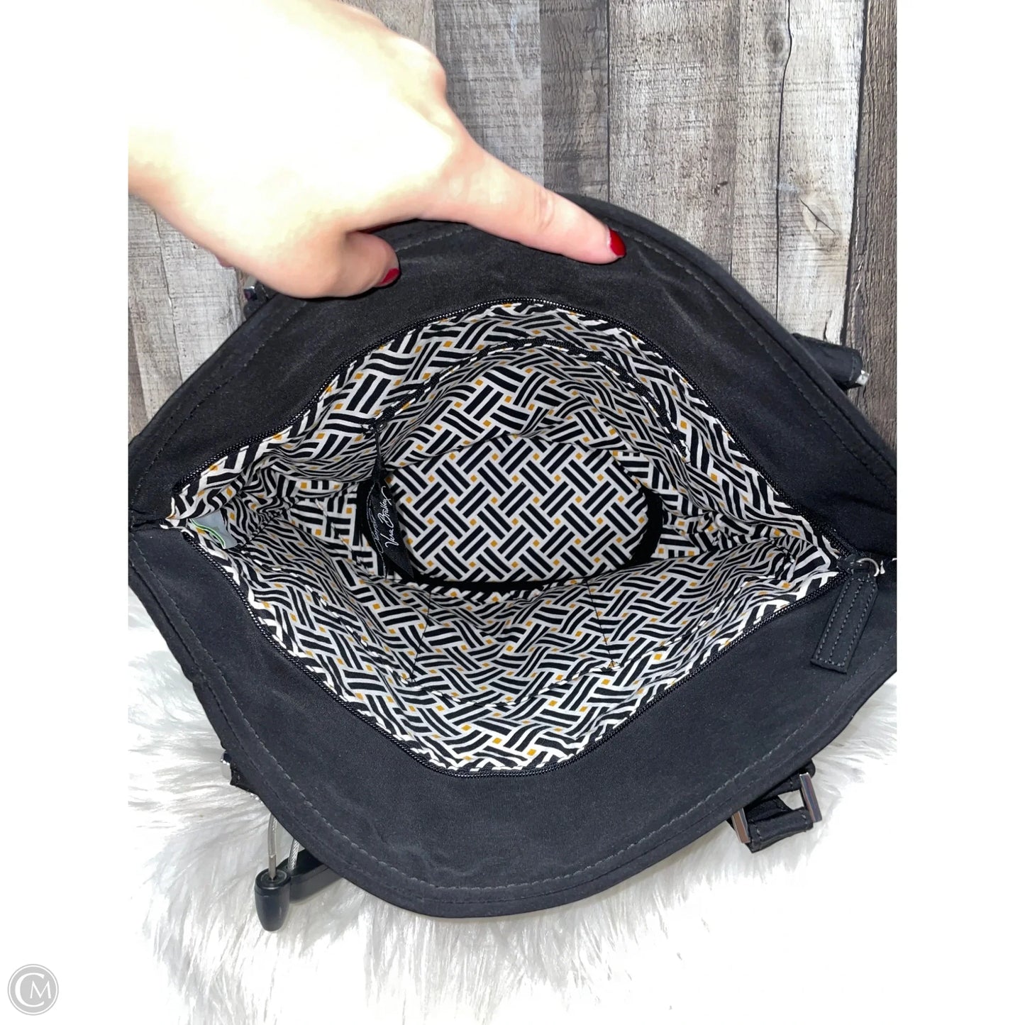 Handbag By Vera Bradley, Size: Medium