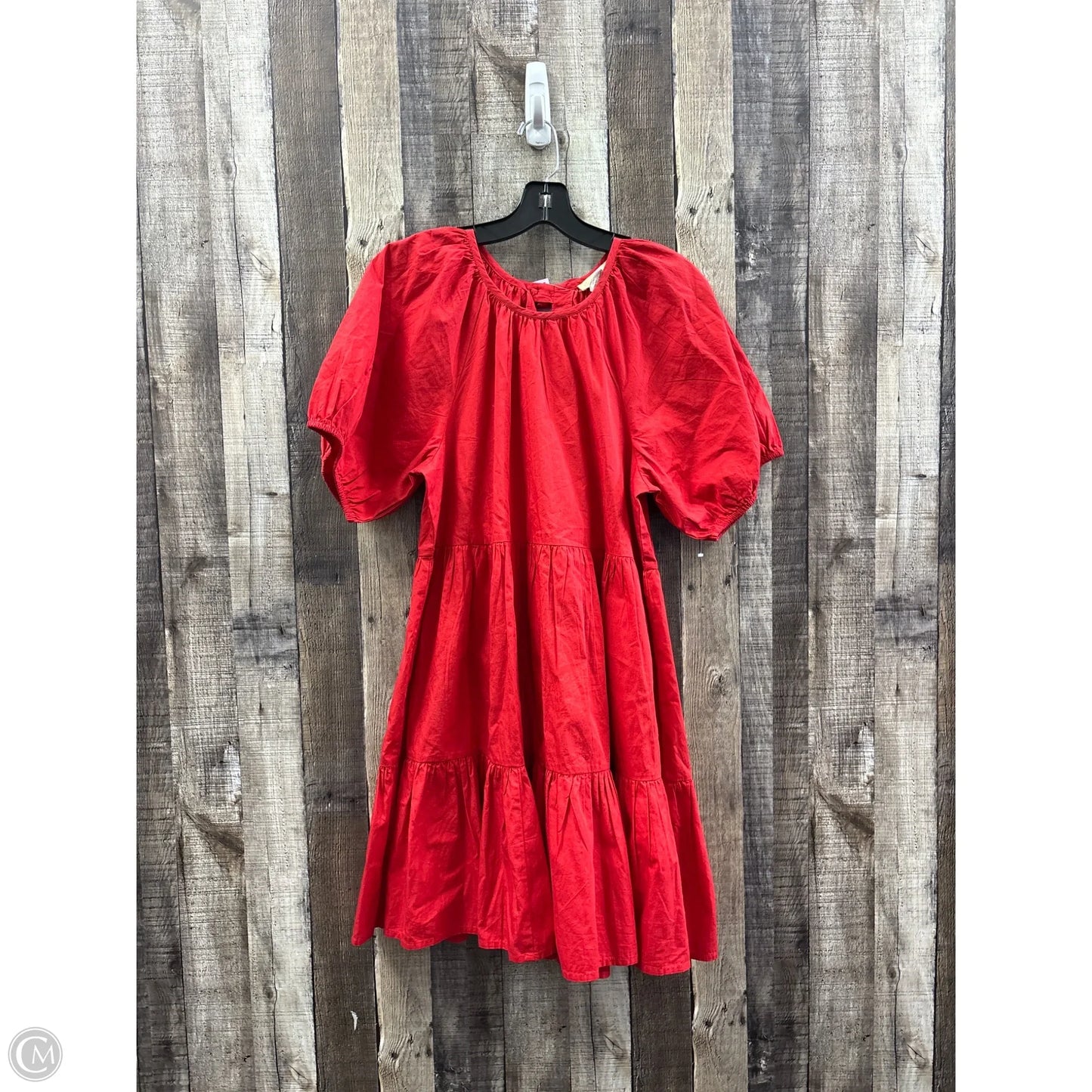 Dress Casual Short By Cme In Red, Size: S