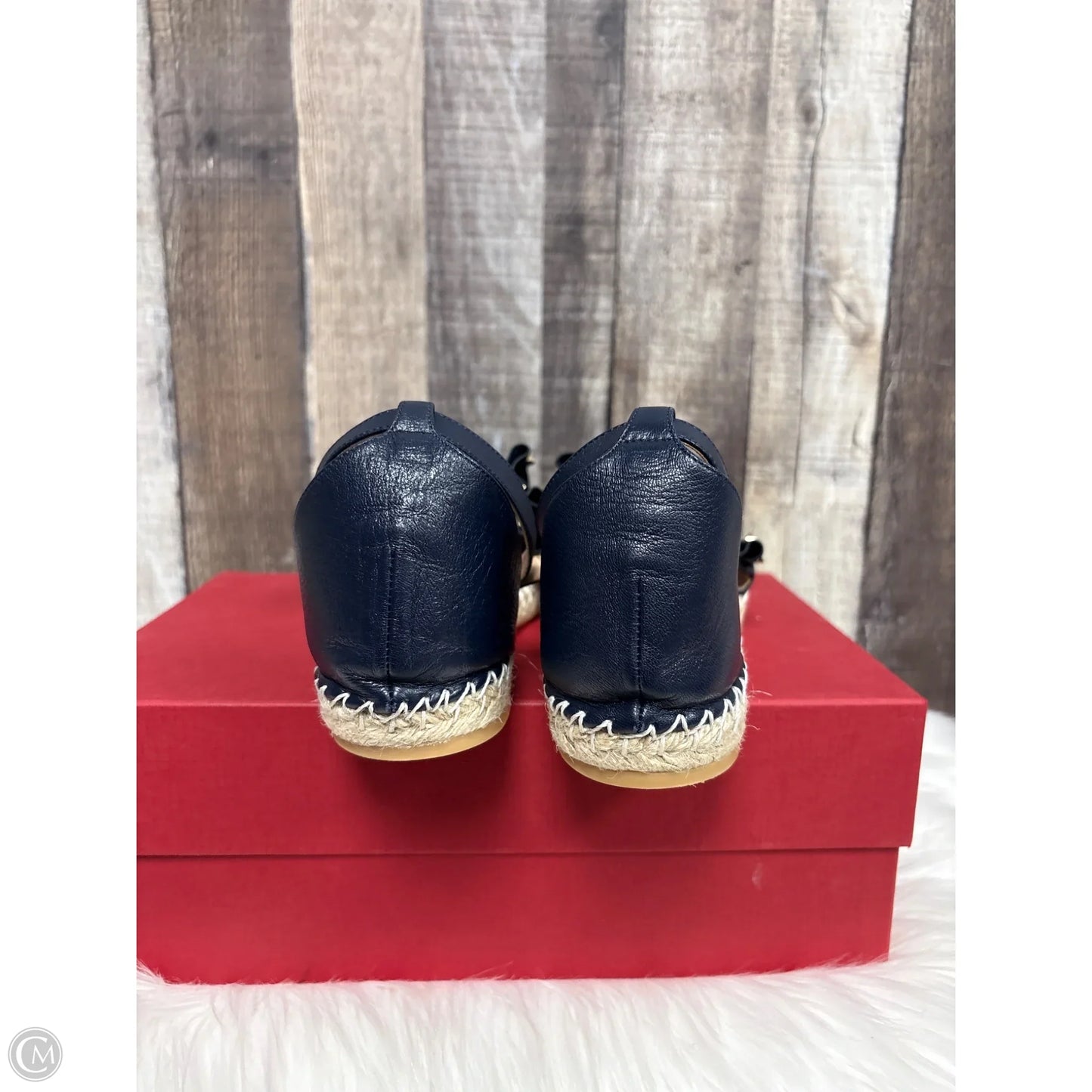 Shoes Luxury Designer By Valentino-garavani In Navy, Size: 9.5