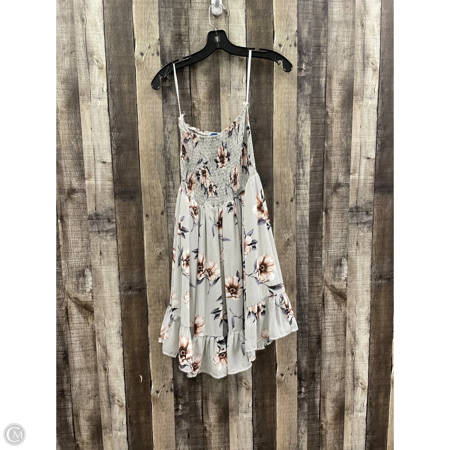 Dress Casual Short By She + Sky In Floral Print, Size: M
