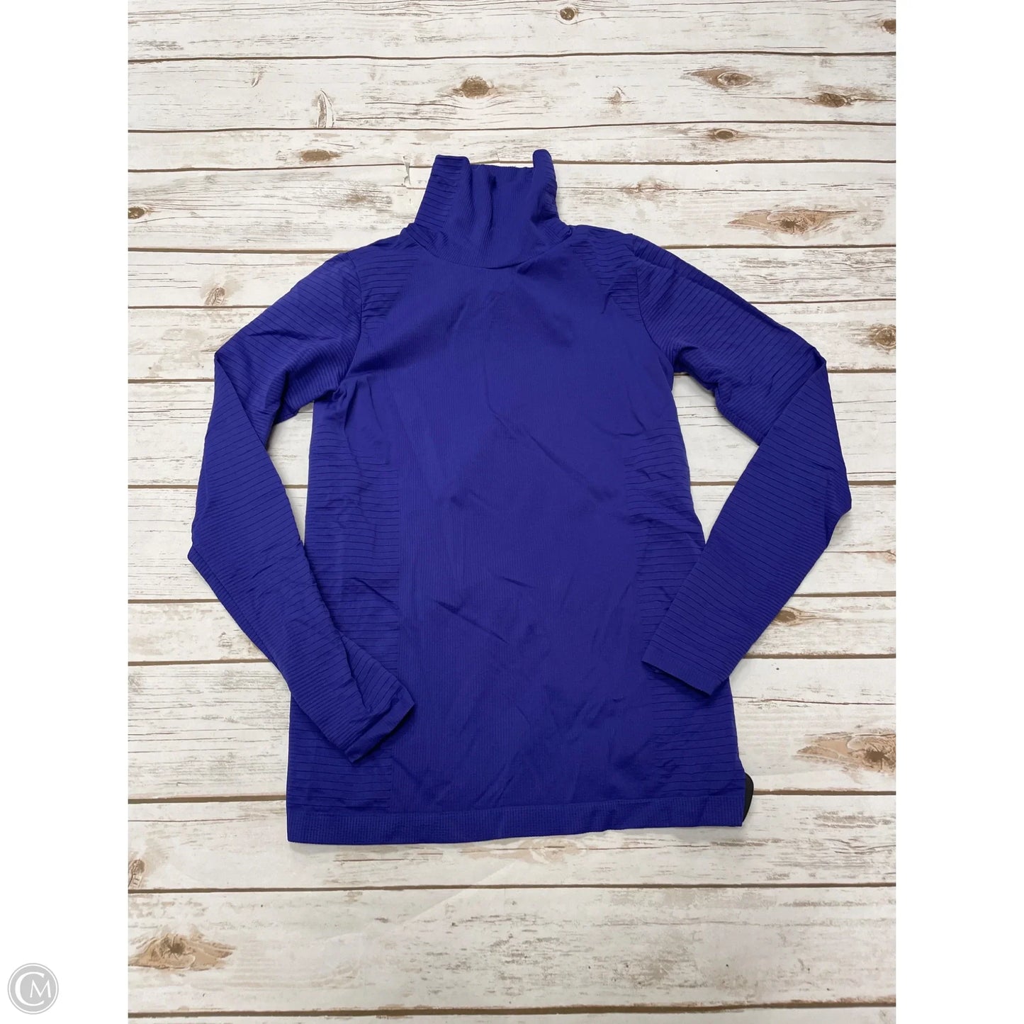 Athletic Top Long Sleeve Crewneck By Athleta In Purple, Size: Sp