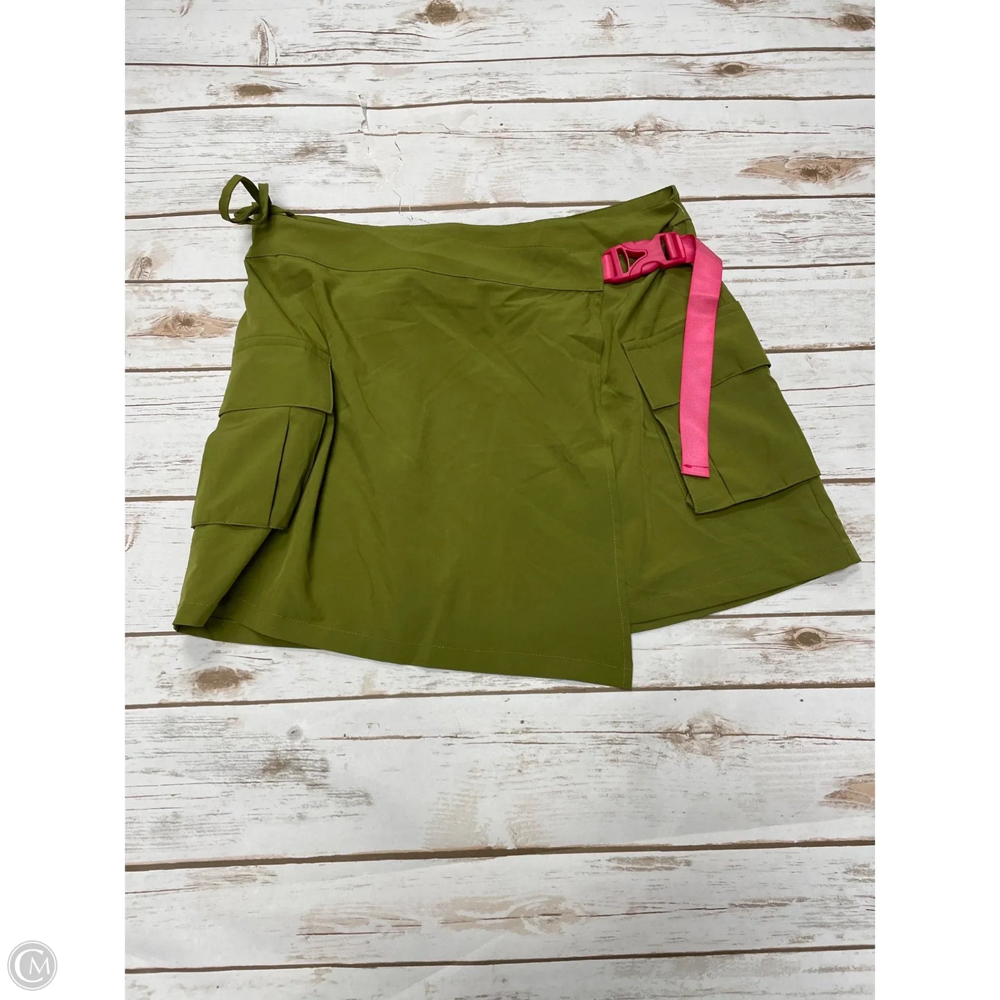 Athletic Skirt By Fabletics In Green, Size: M