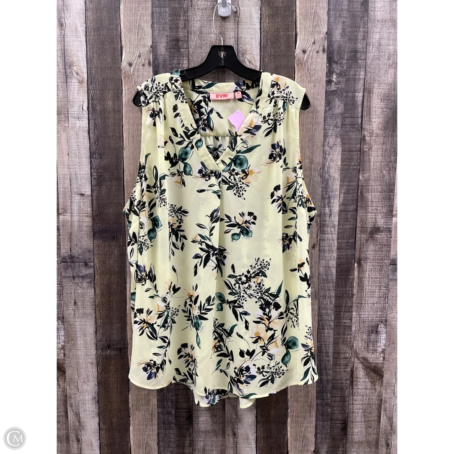 Dress Casual Midi By Evri In Floral Print, Size: 3x