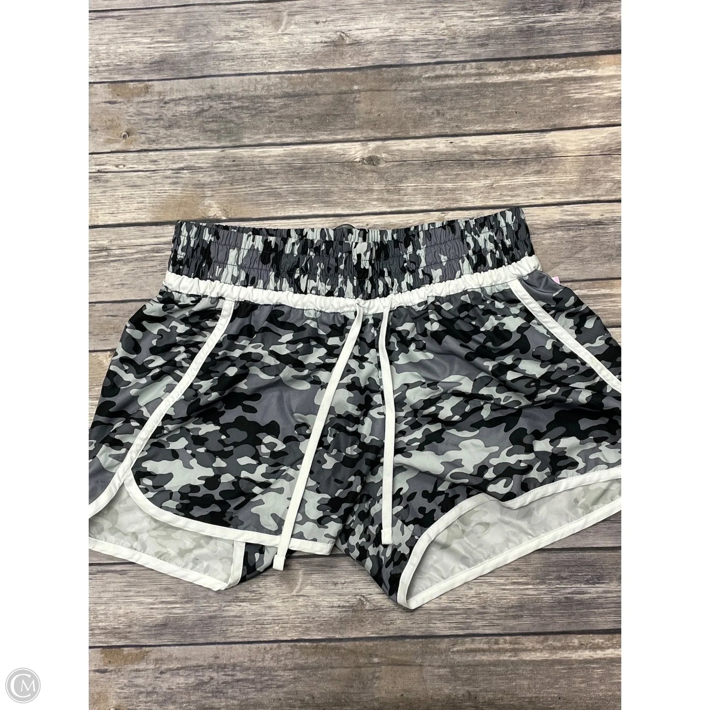 Athletic Shorts By Champion In Camouflage Print, Size: M