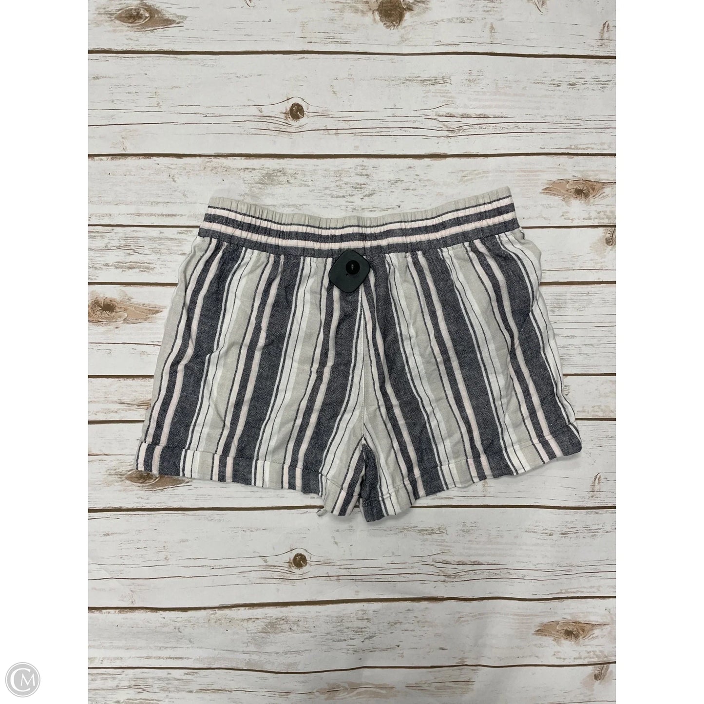 Shorts By Calvin Klein In Striped Pattern, Size: 8