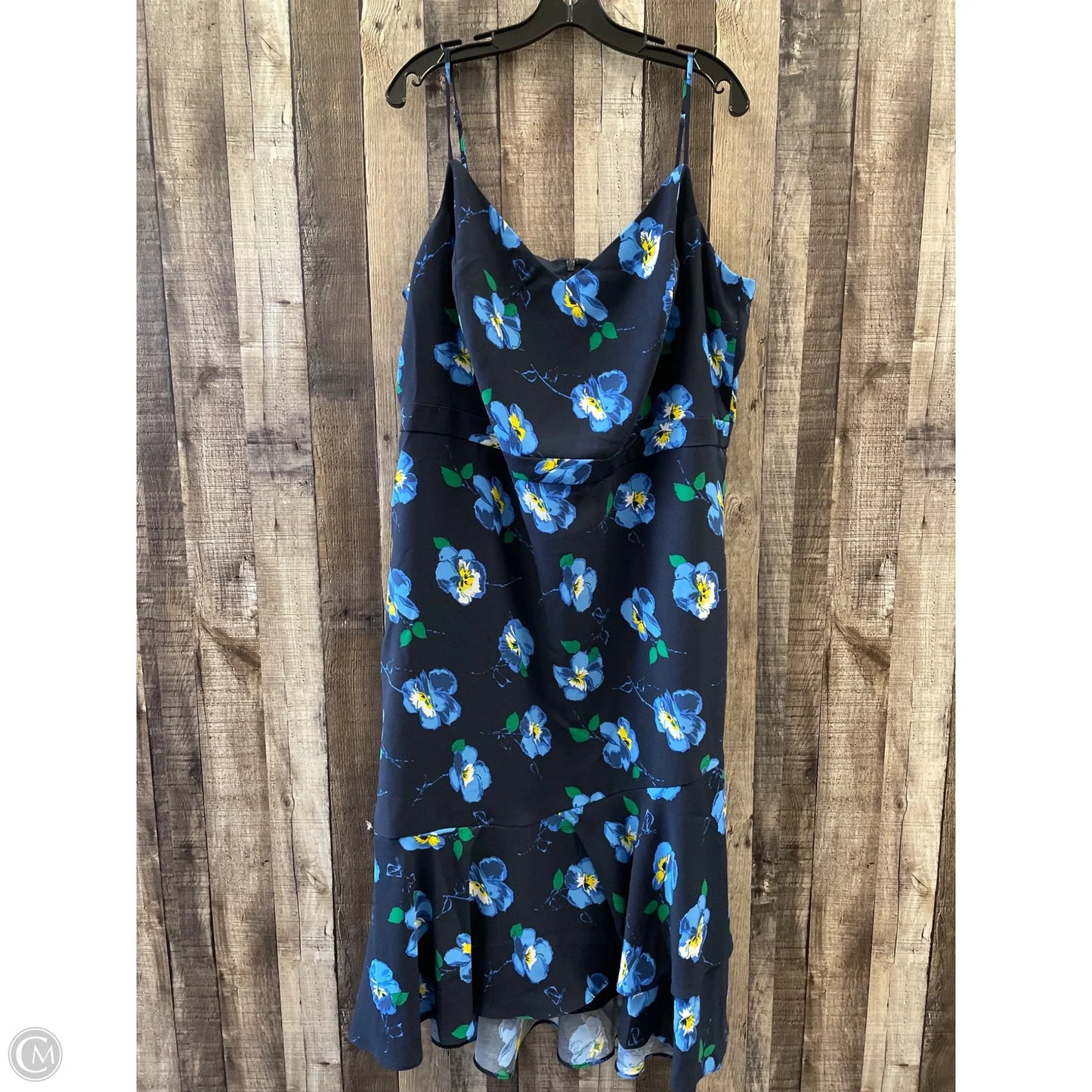 Dress Party Midi By Banana Republic In Floral Print, Size: 20