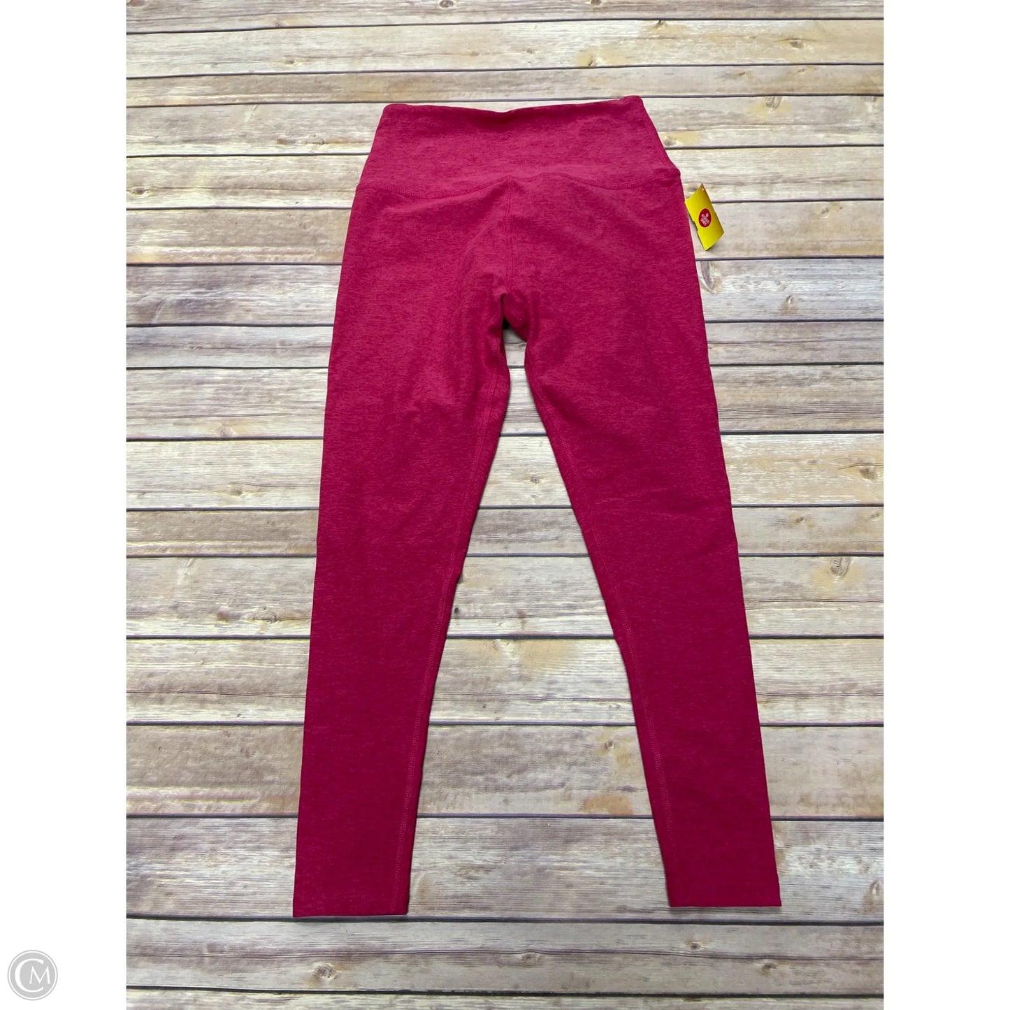 Athletic Leggings By Beyond Yoga In Red, Size: L