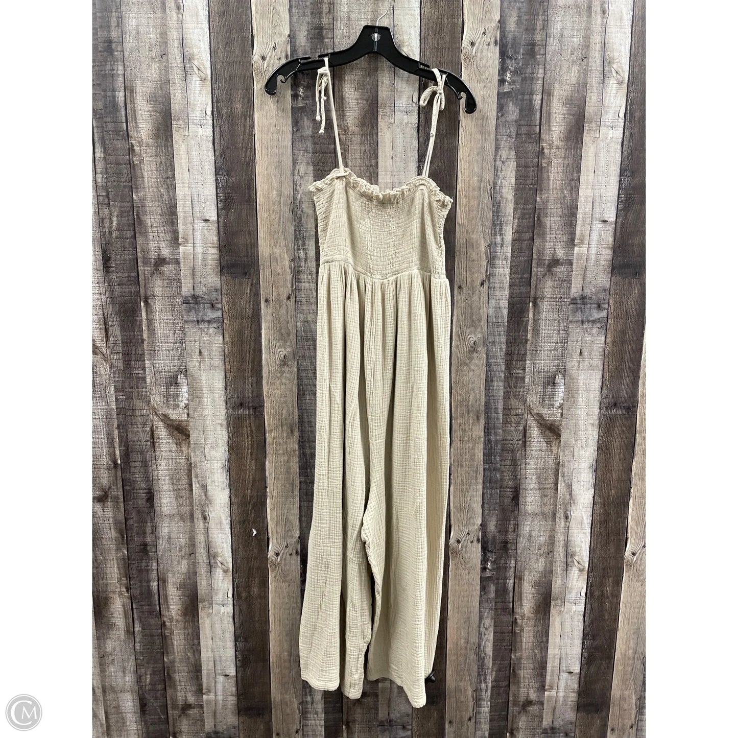 Dress Casual Maxi By Bibi In Tan, Size: M