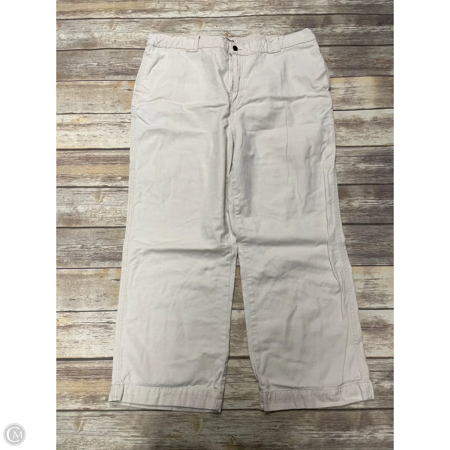 Pants Other By Falls Creek In Cream, Size: 2x