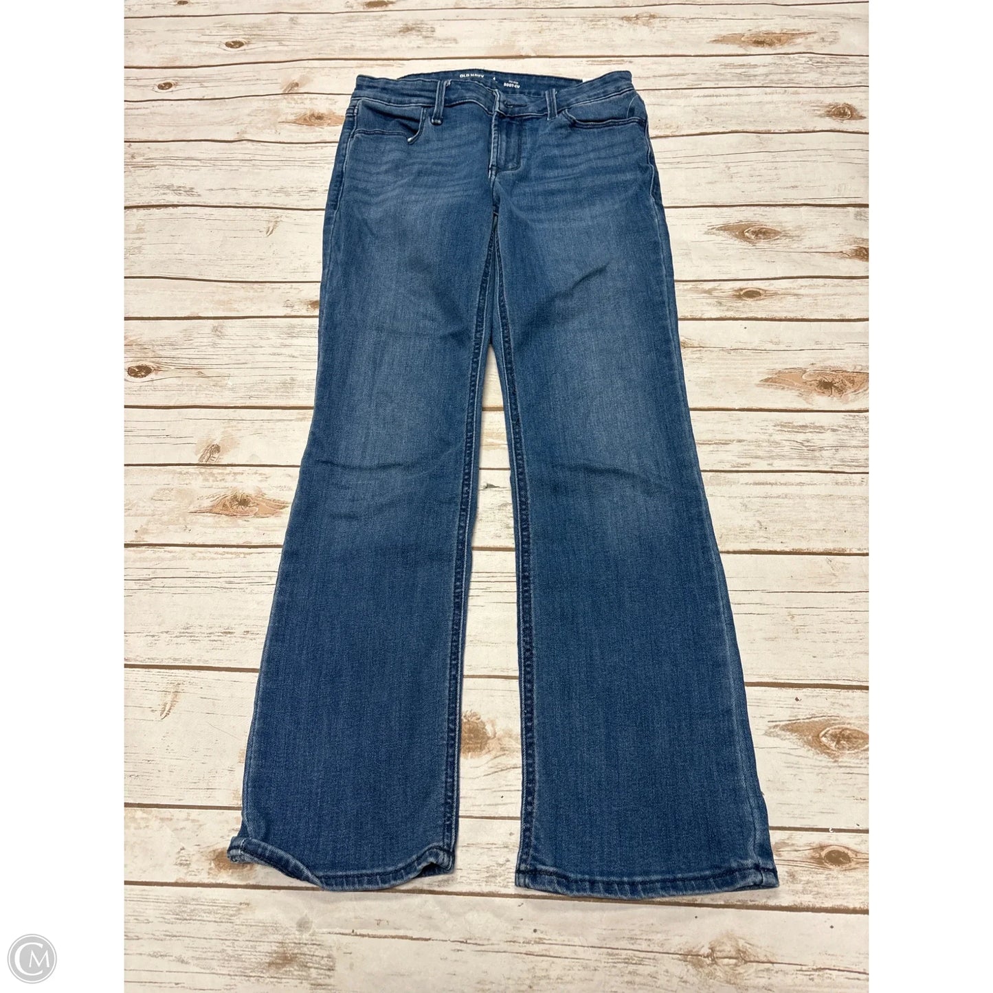Jeans Boot Cut By Old Navy In Blue Denim, Size: 4