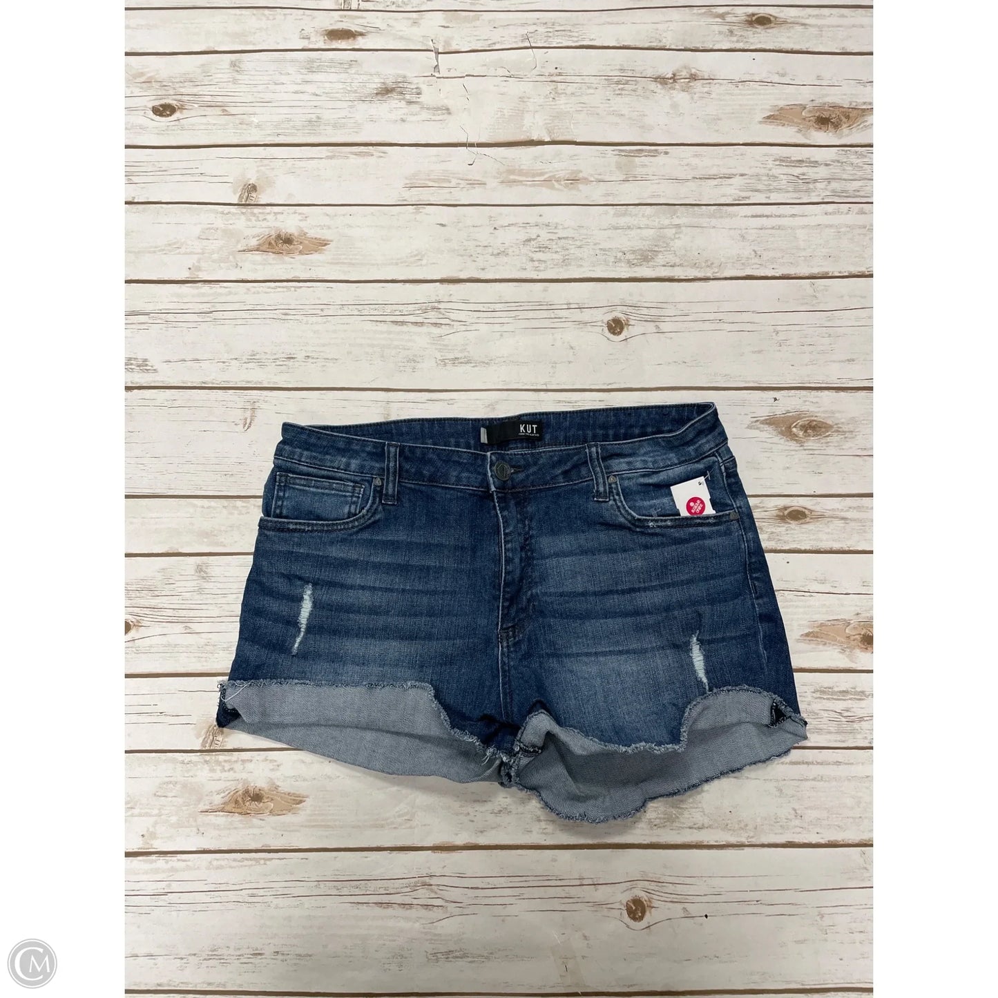 Shorts By Kut In Blue Denim, Size: 14