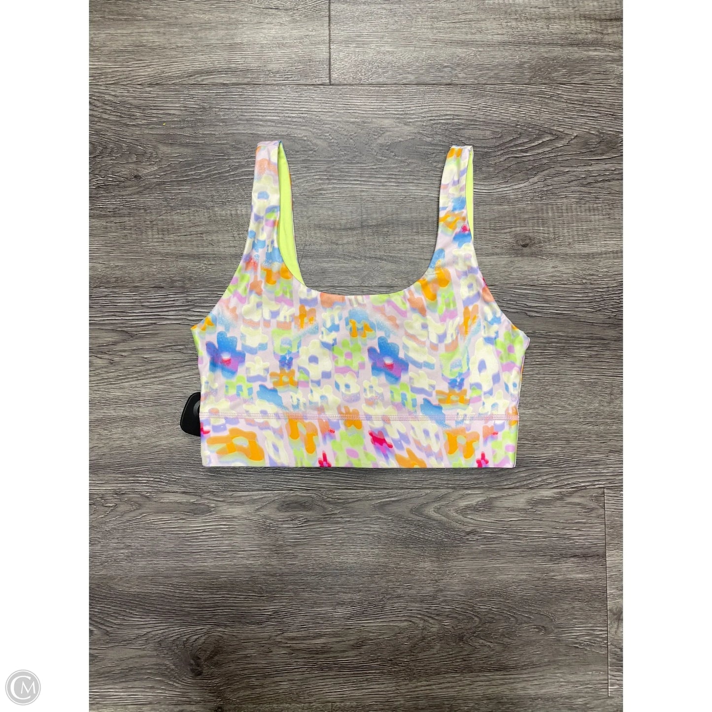 Athletic Bra By Fabletics In Multi-colored, Size: M