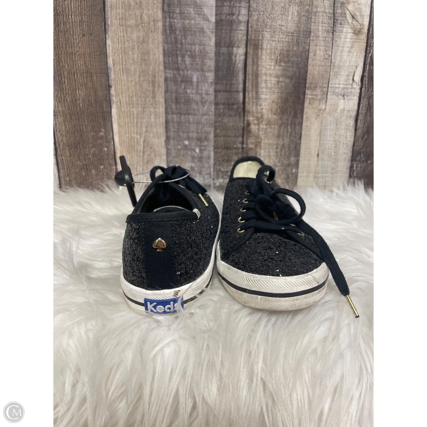 Shoes Designer By Kate Spade In Black, Size: 8