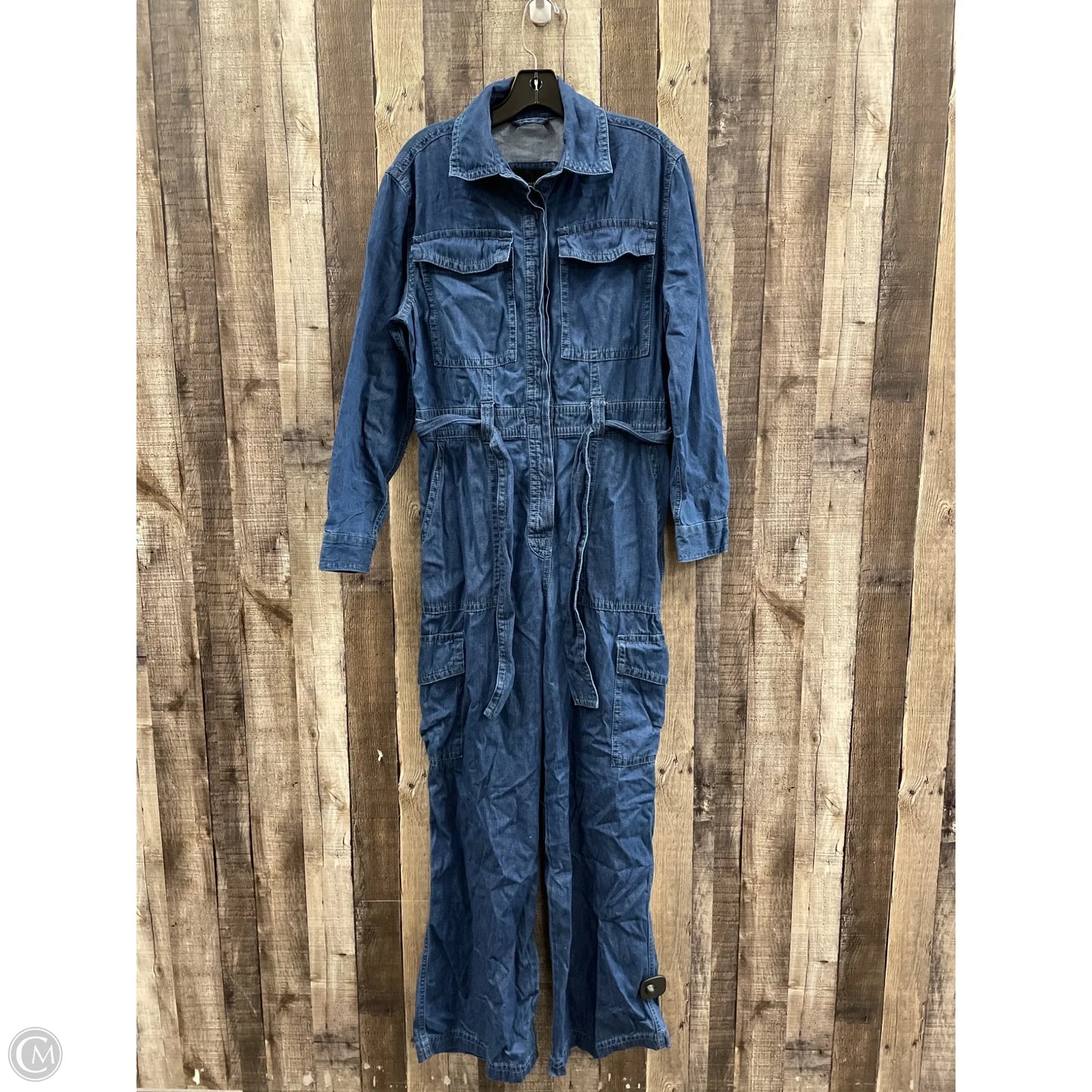 Romper By Banana Republic In Blue Denim, Size: M
