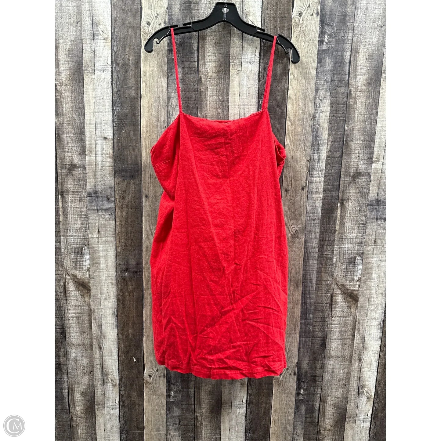 Dress Casual Short By A New Day In Red, Size: Xl
