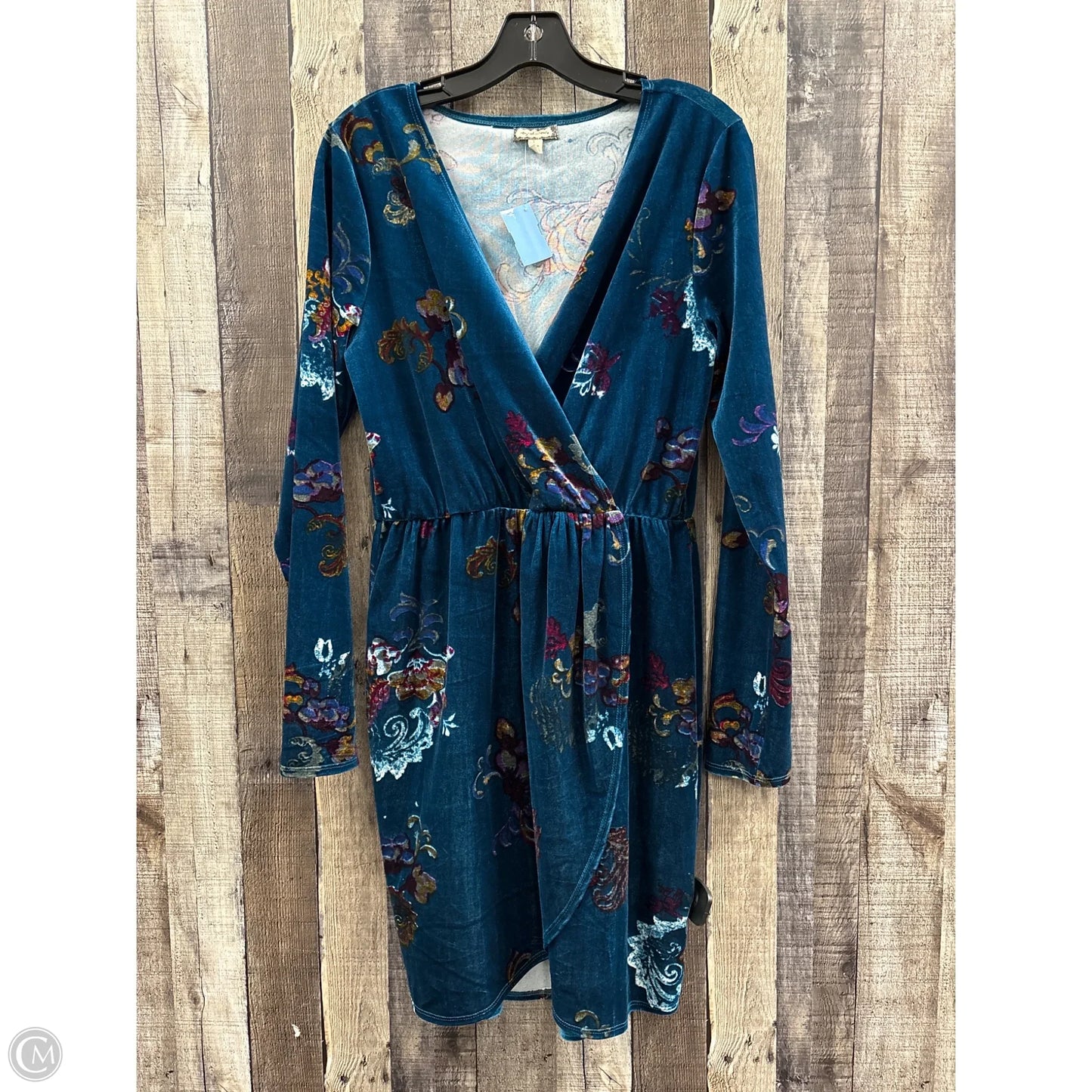 Dress Casual Short By Eyeshadow In Blue, Size: L