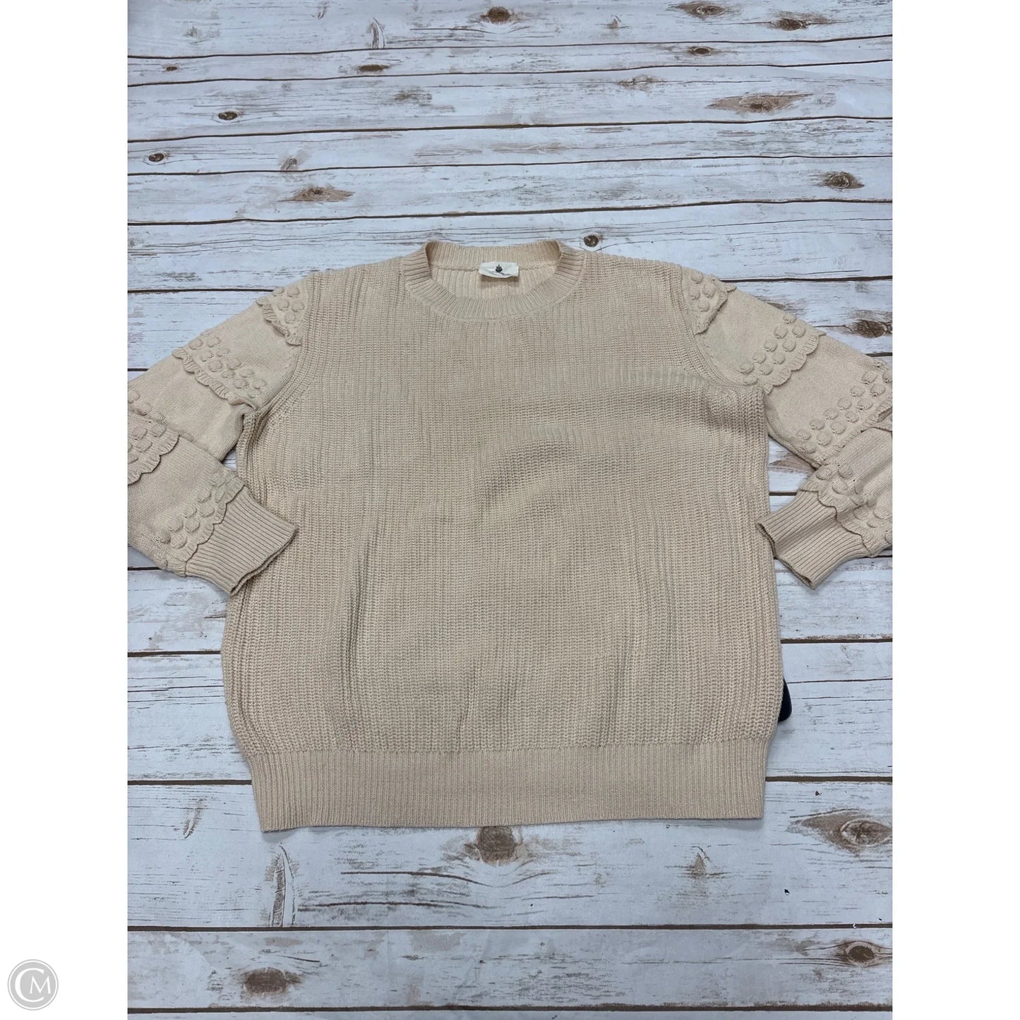 Sweater By Betseys Boutique Shop In Ivory, Size: L