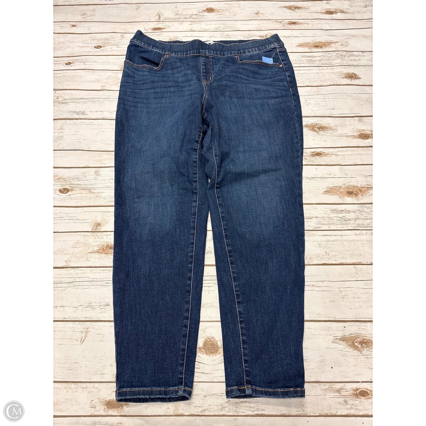 Jeans Skinny By Lane Bryant In Blue Denim, Size: 20
