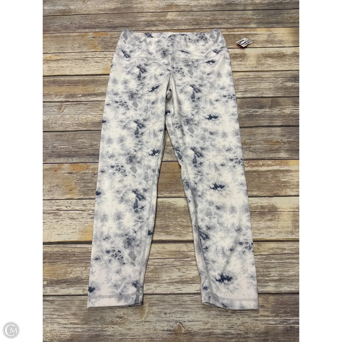 Athletic Leggings By Yogalicious In Tie Dye Print, Size: Xl