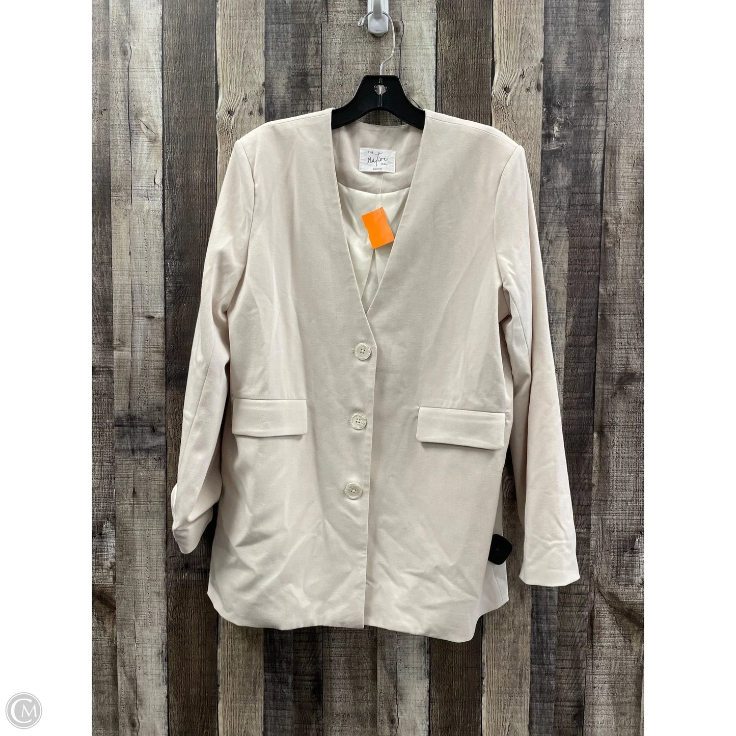 Blazer By The Native One In Beige, Size: M
