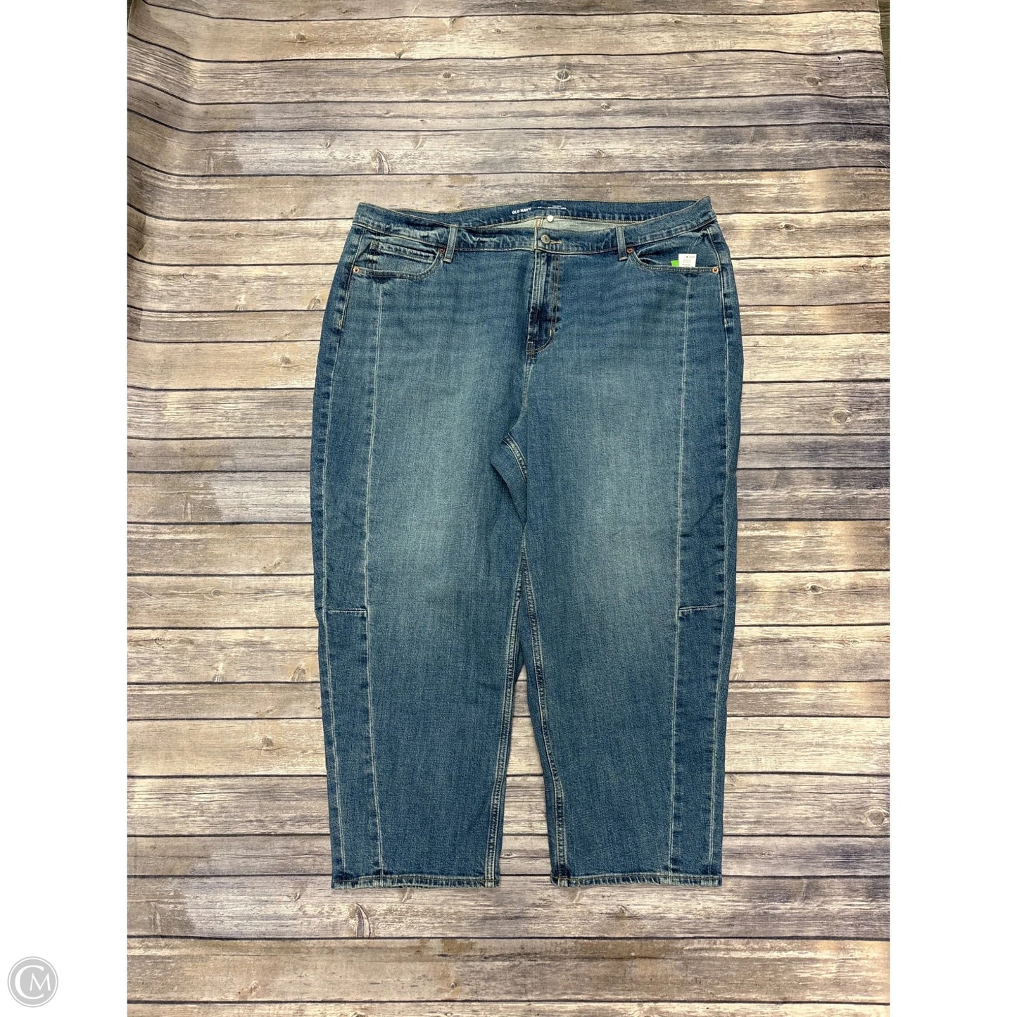 Jeans Wide Leg By Old Navy In Blue Denim, Size: 20