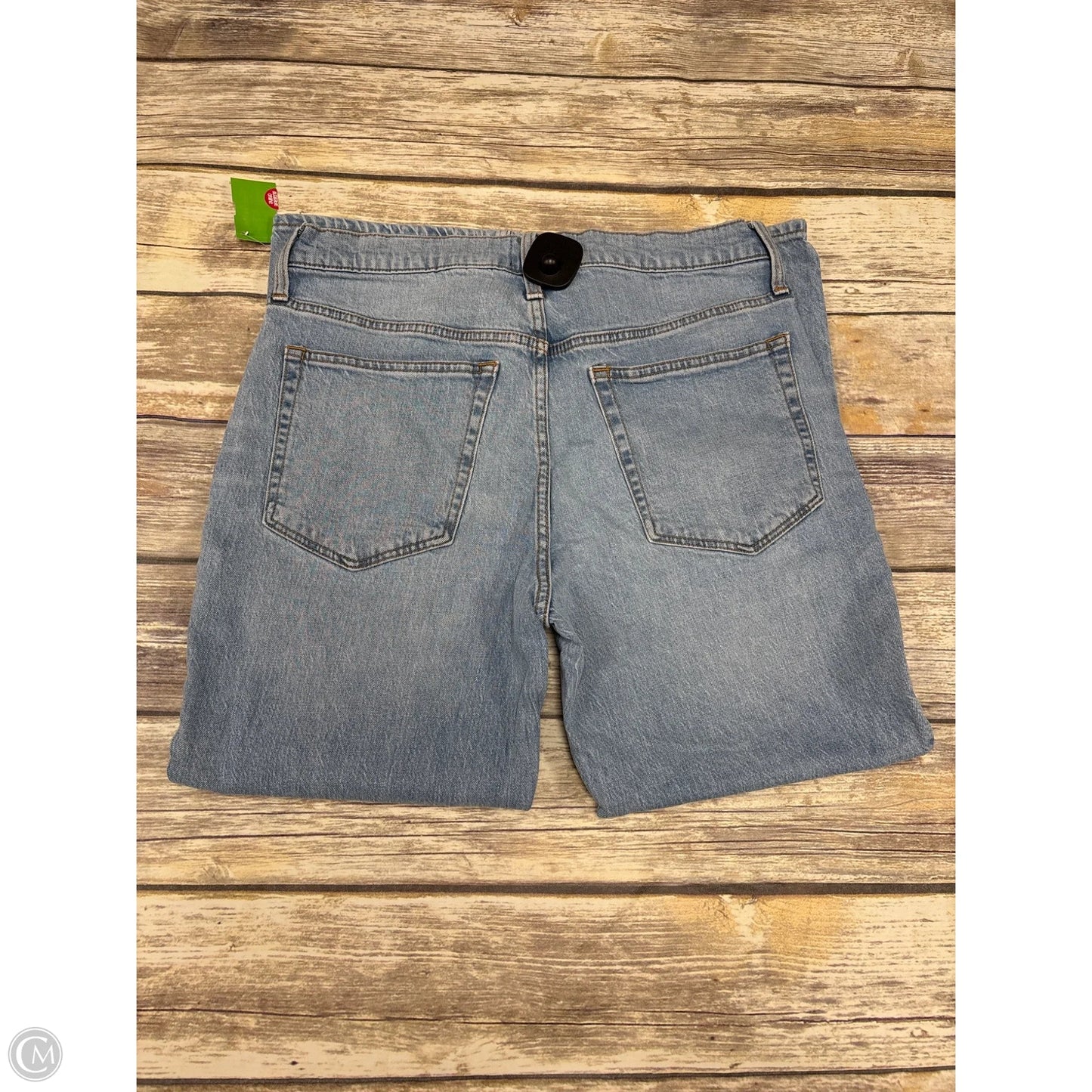 Jeans Cropped By J. Crew In Blue Denim, Size: 10