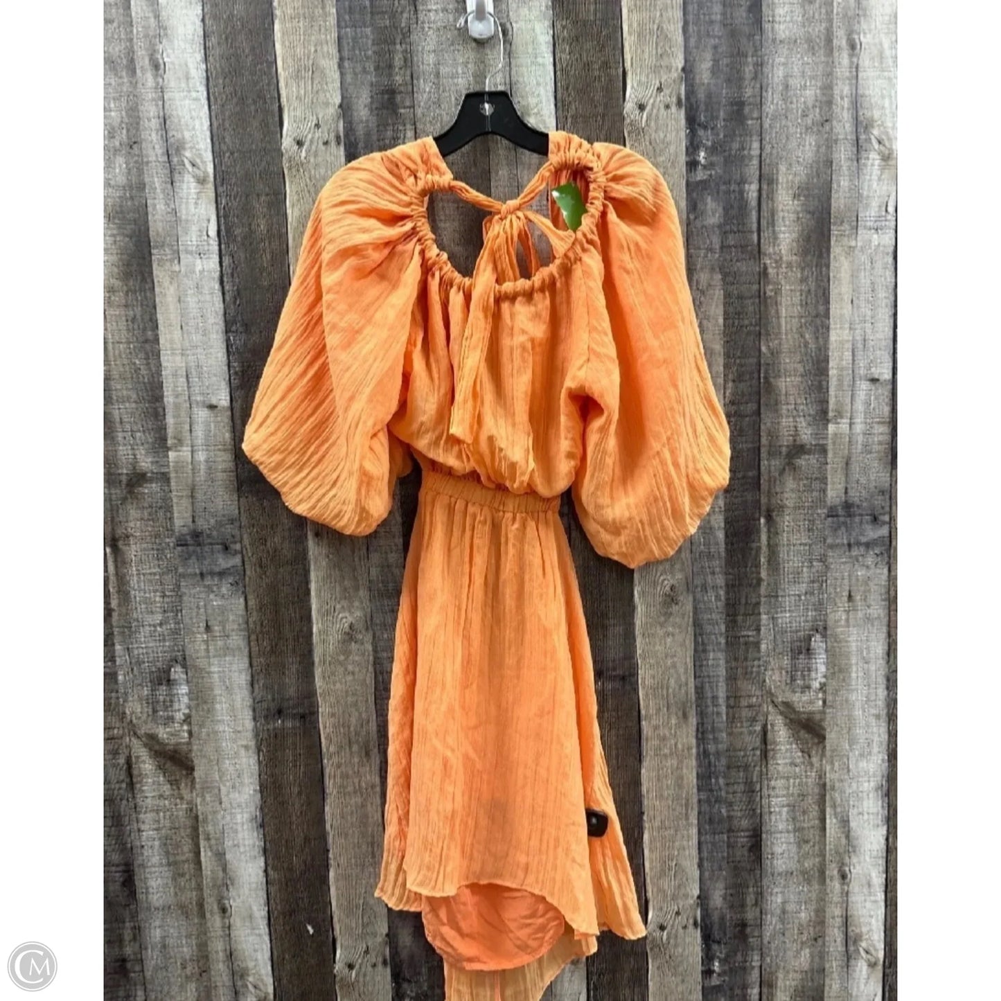 Dress Casual Short By Dee Elly In Orange, Size: M