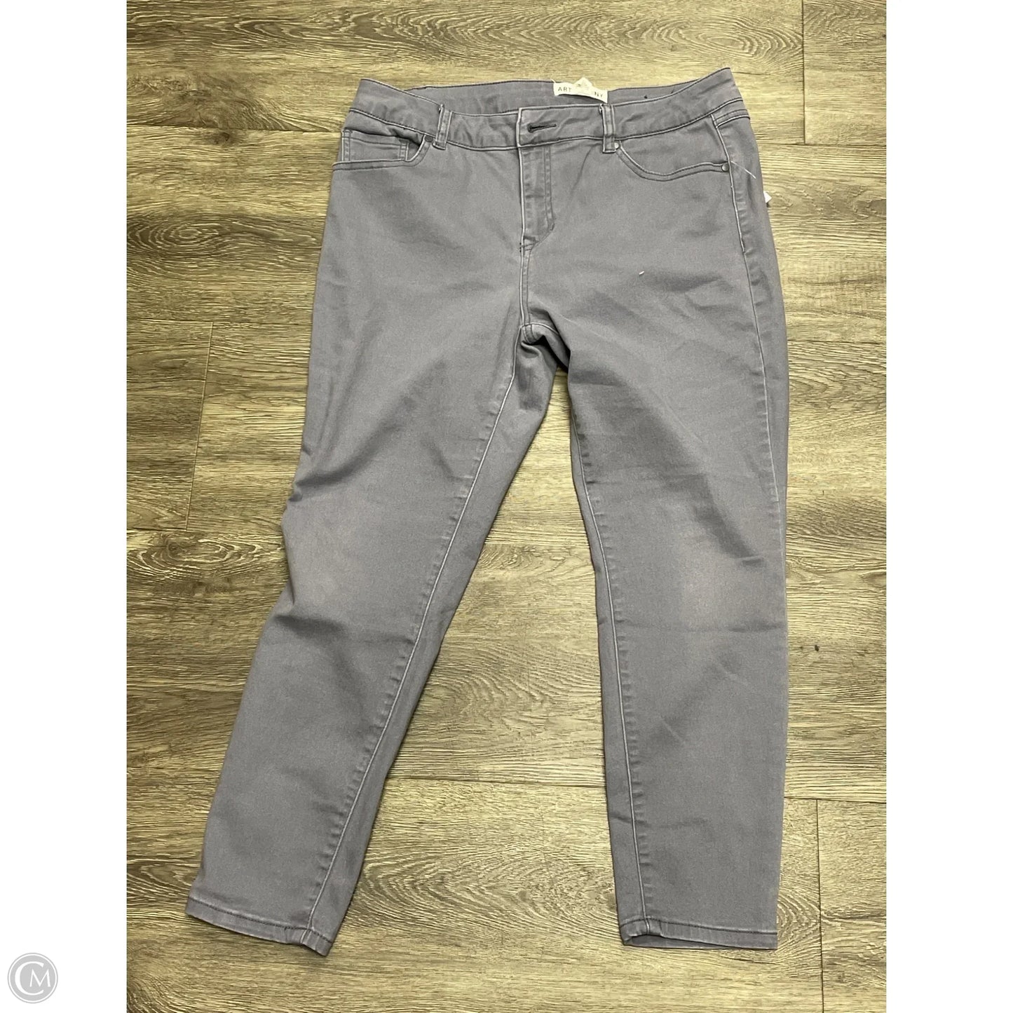 Jeans Skinny By Artisan Ny In Purple, Size: 14