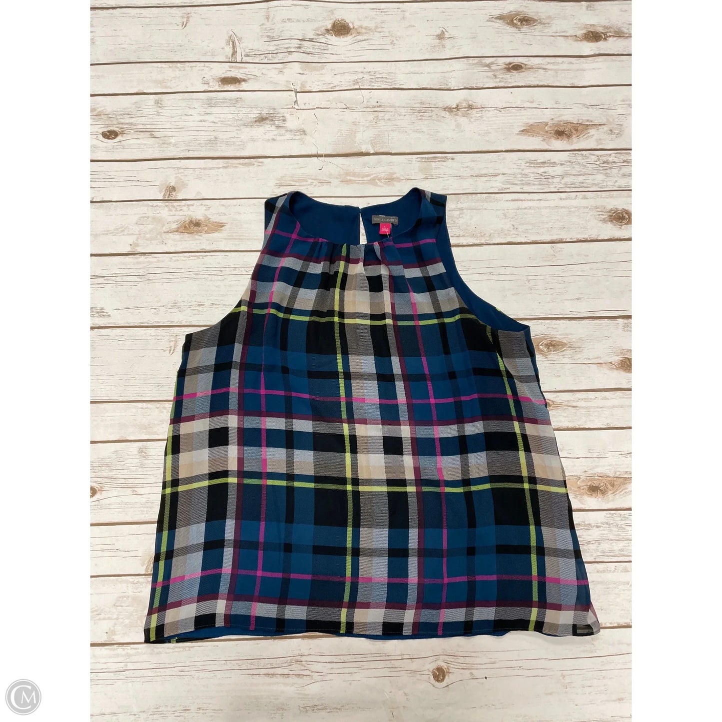 Top Sleeveless By Vince Camuto In Multi-colored, Size: L