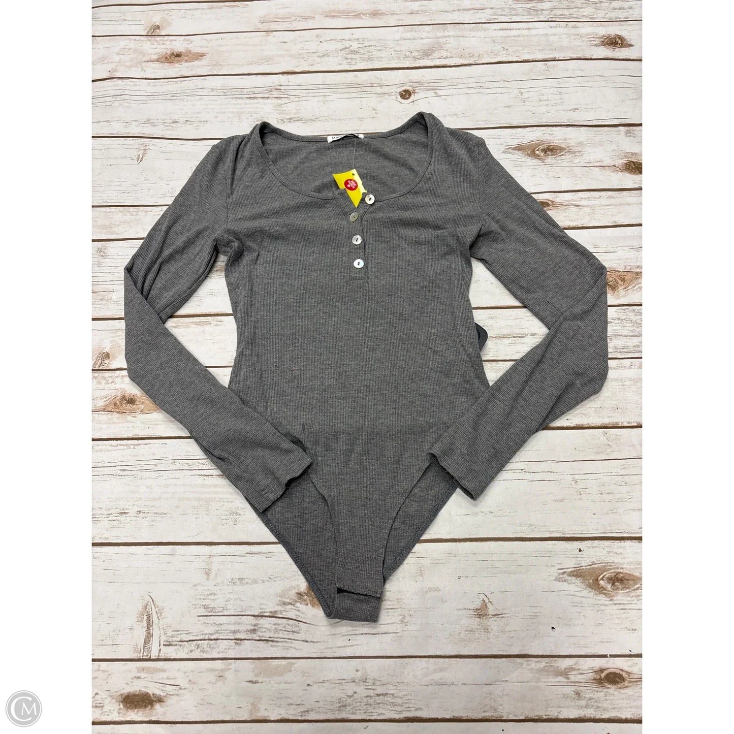 Bodysuit By Mangopop In Grey, Size: M