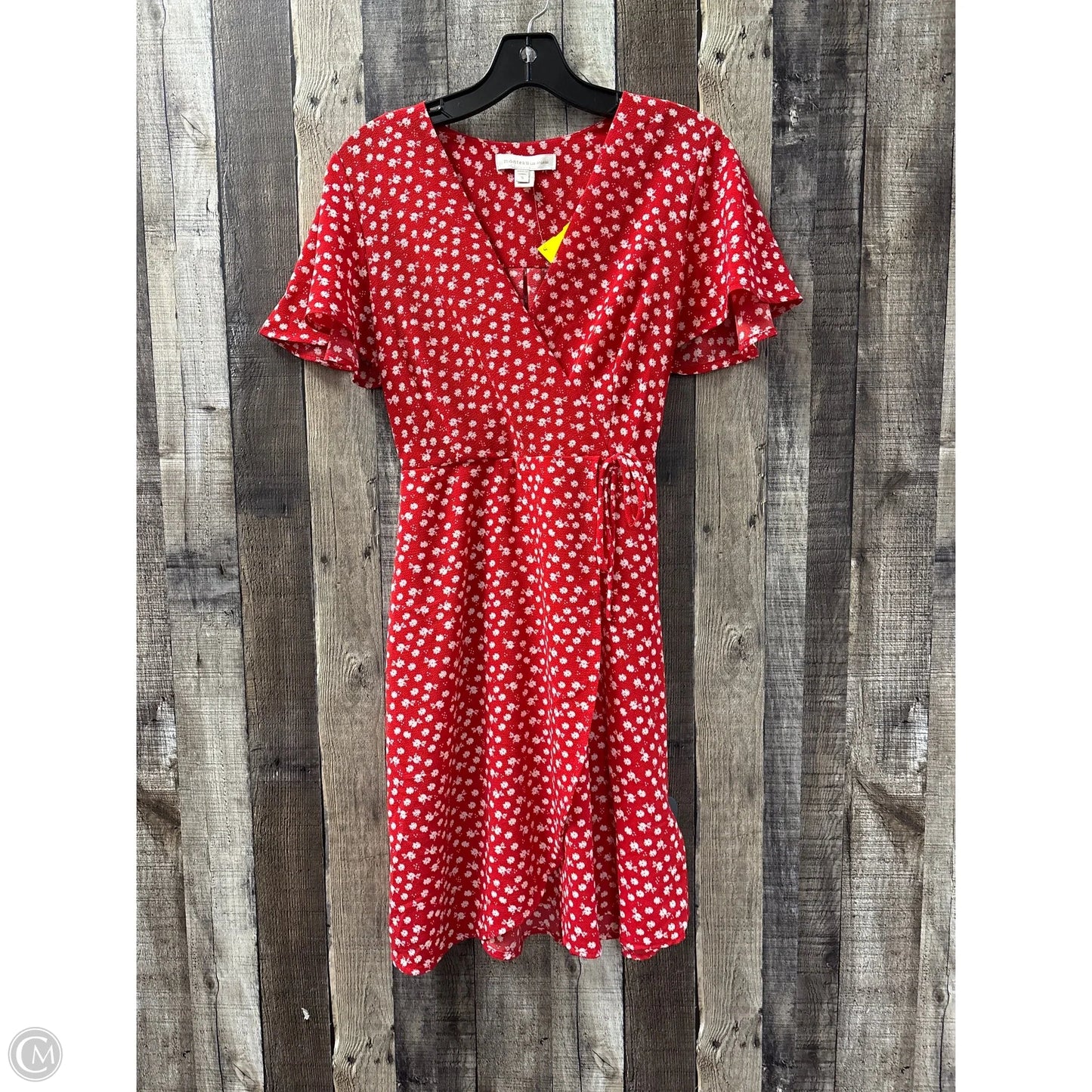 Dress Casual Short By Monteau In Red, Size: S