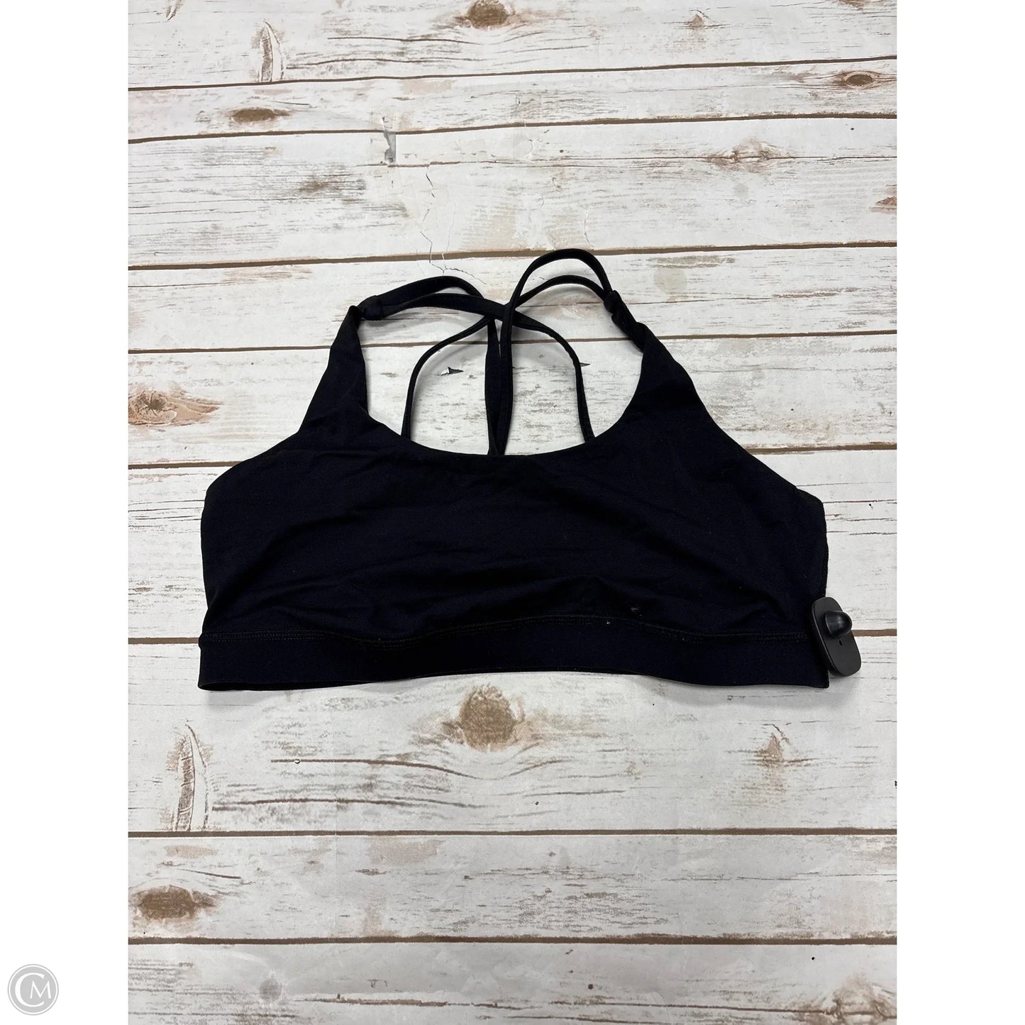 Athletic Bra By Lululemon In Black, Size: 12