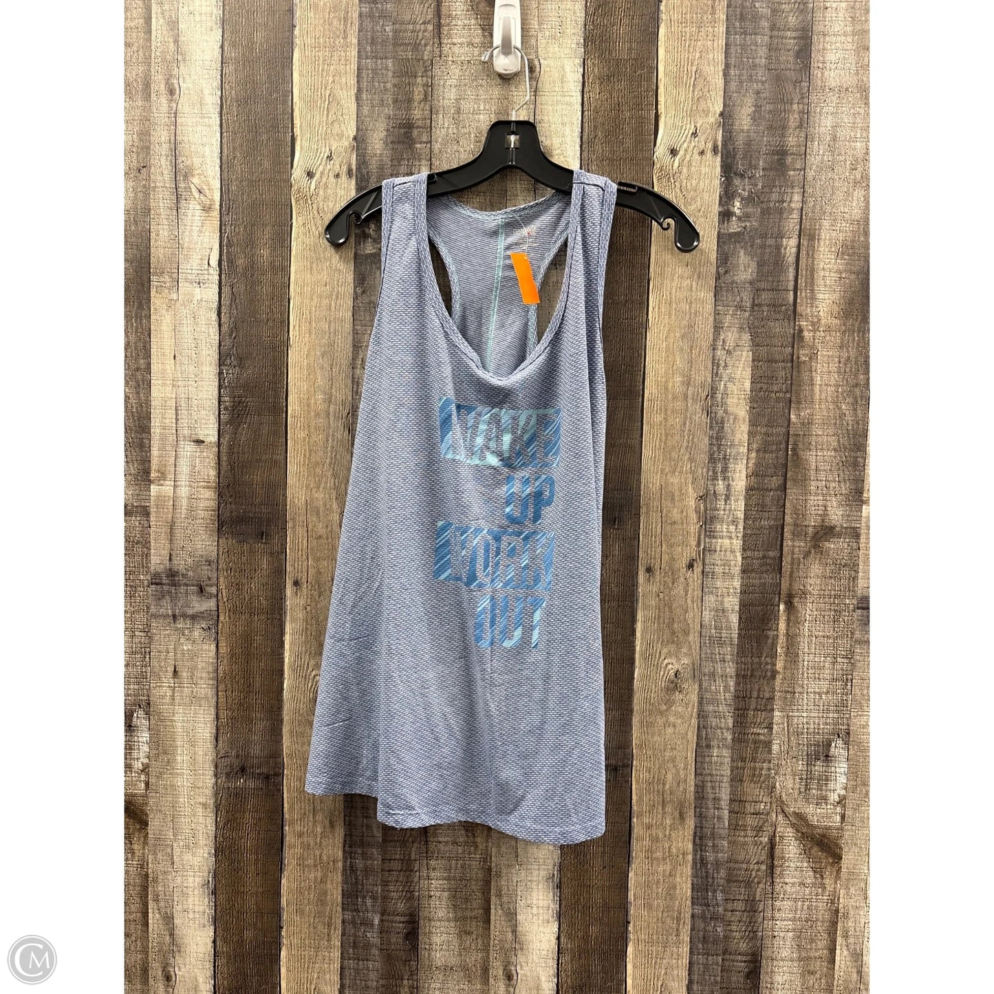 Athletic Tank Top By Danskin Now In Blue, Size: 2x