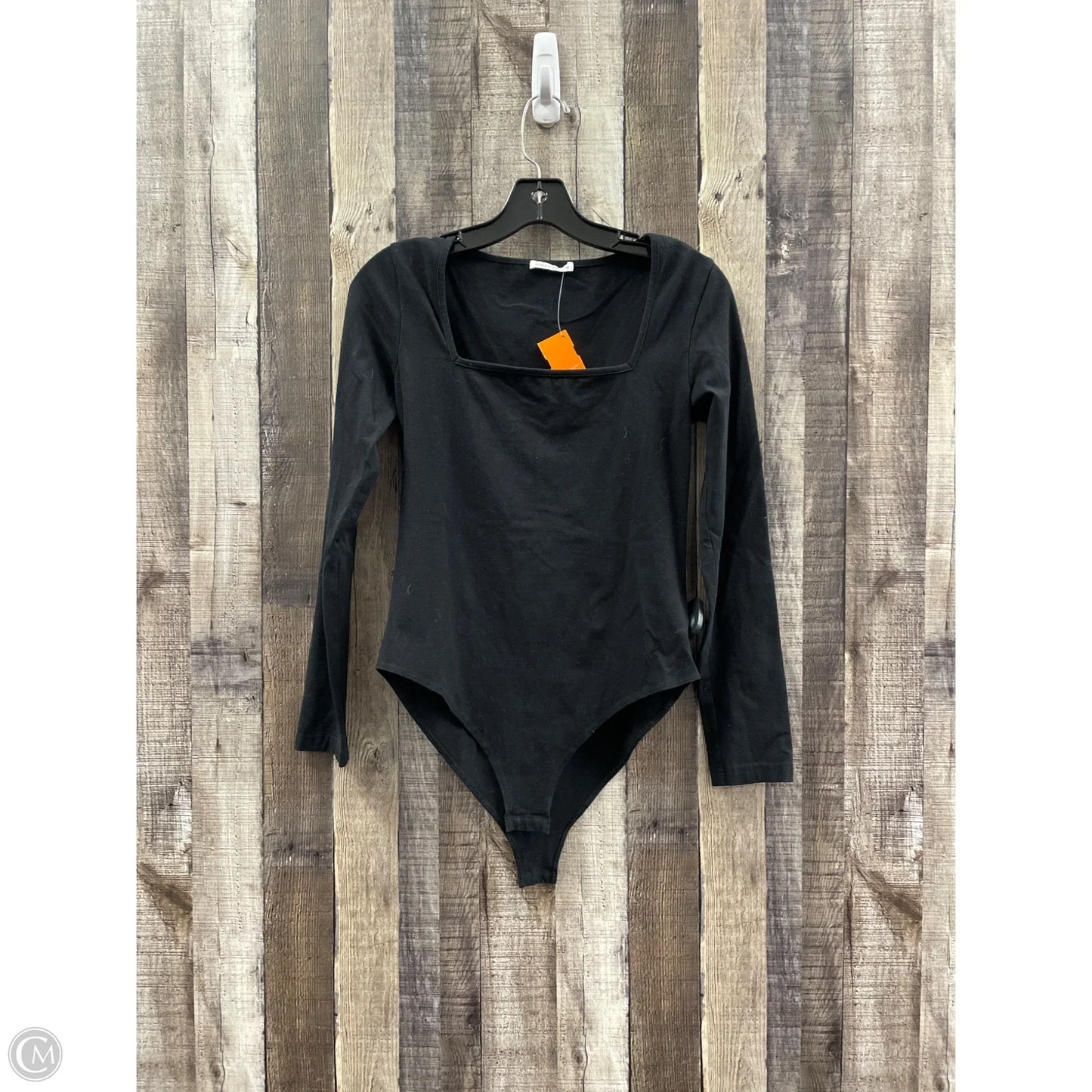 Top Long Sleeve By Mangopop In Black, Size: M