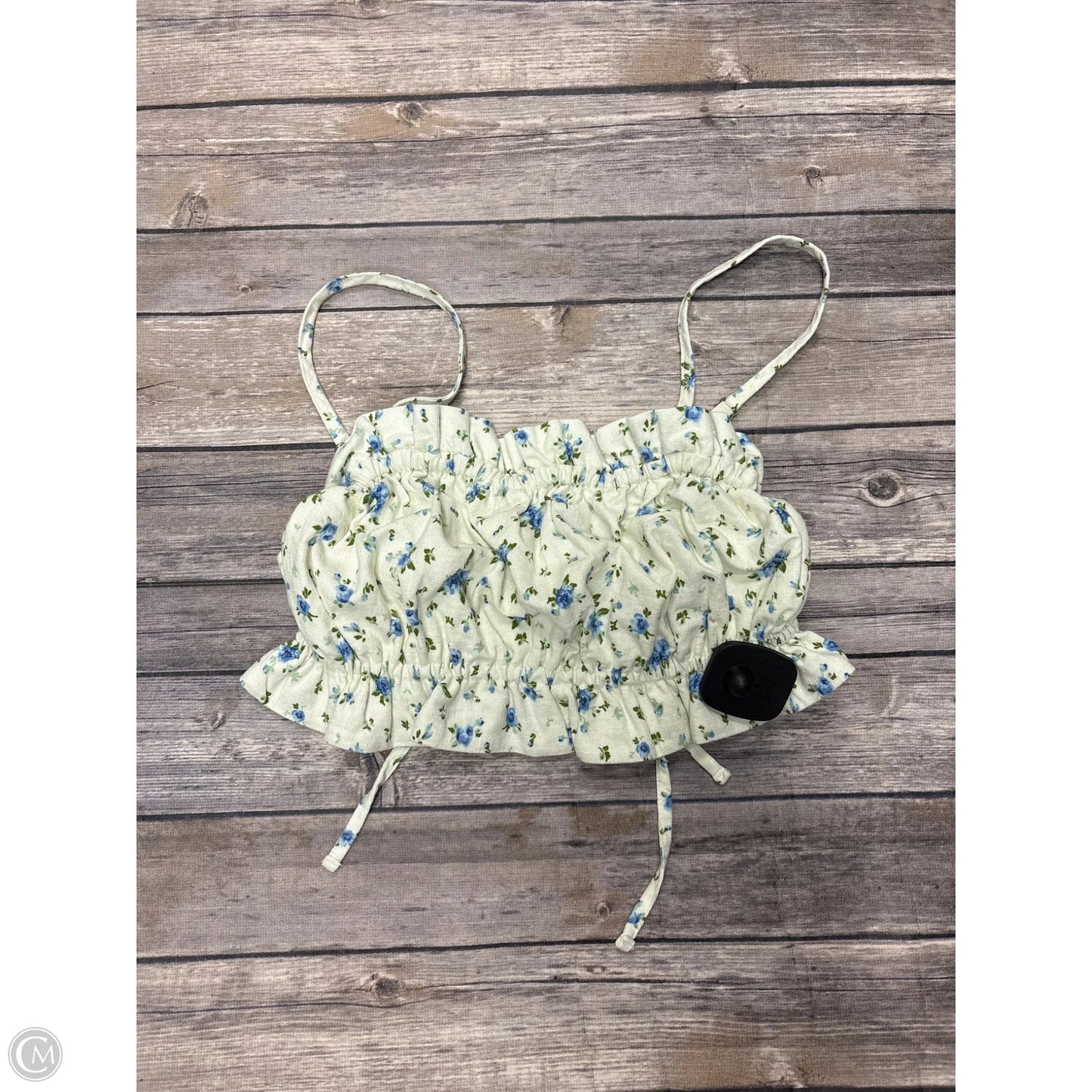 Top Sleeveless By Wild Fable In Floral Print, Size: Xxs