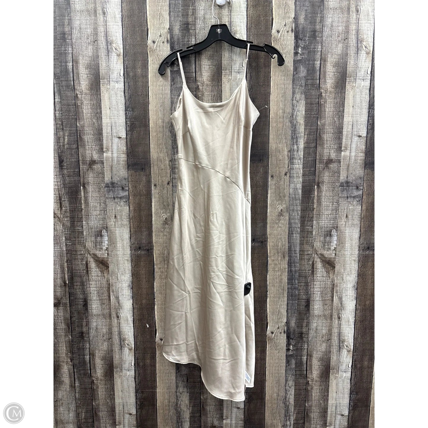 Dress Casual Maxi By A New Day In Tan, Size: Xs