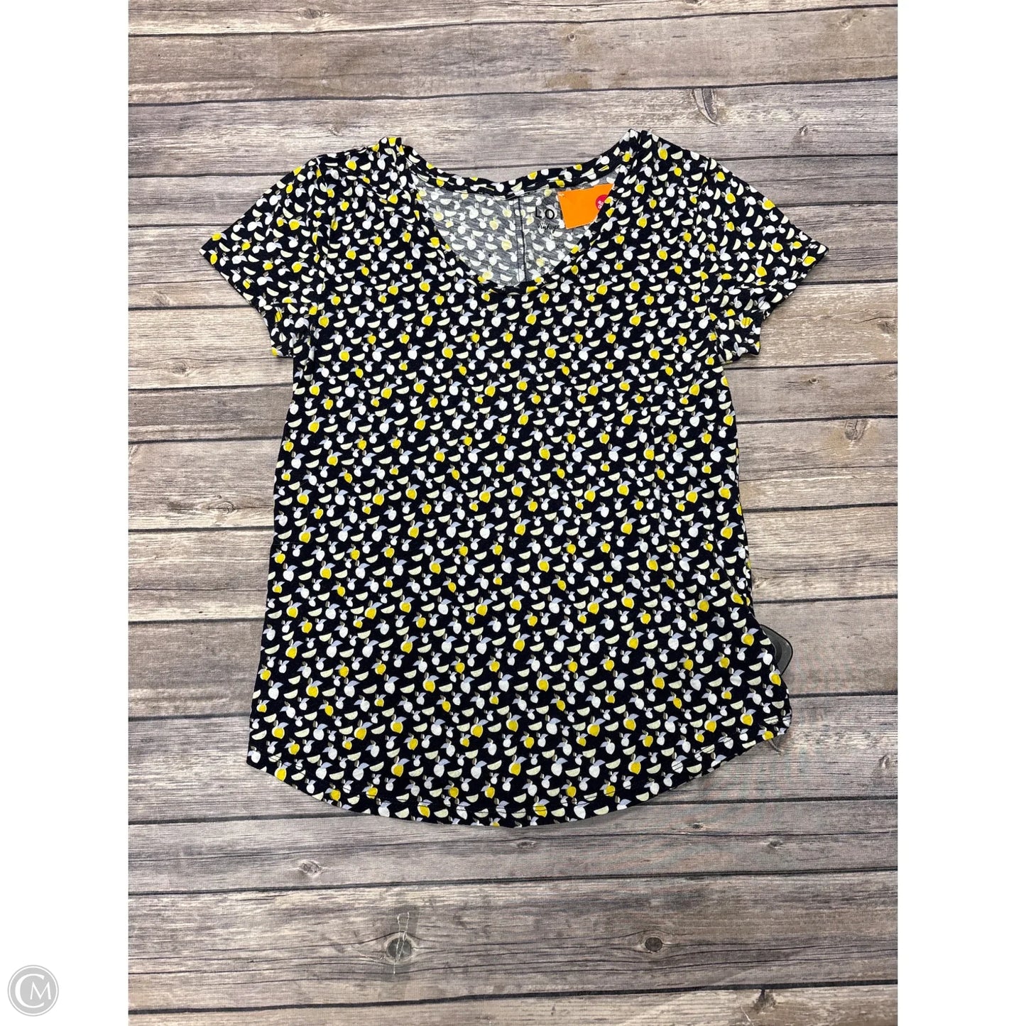 Top Short Sleeve By Loft In Black, Size: Xs
