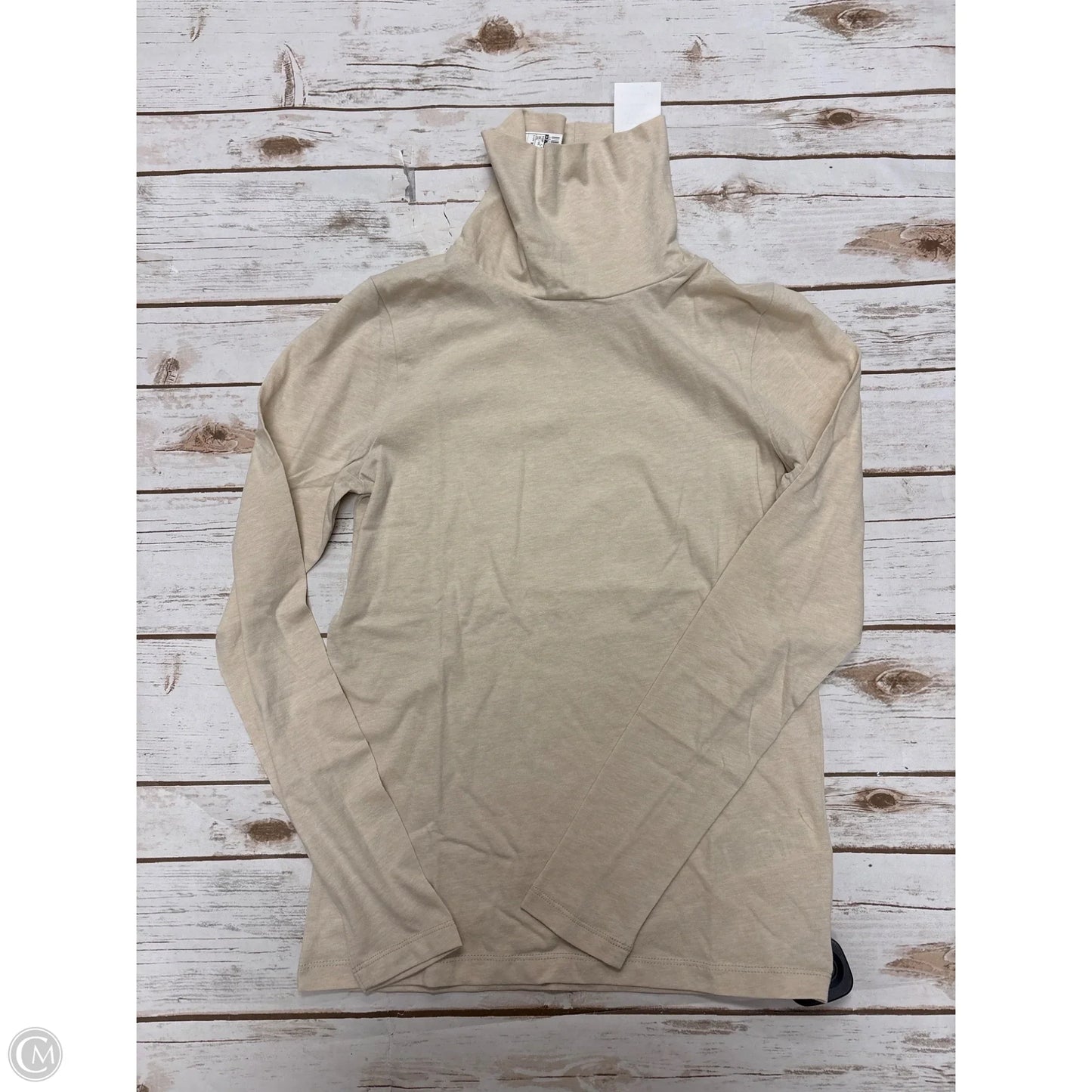 Top Long Sleeve By J. Crew In Beige, Size: Xs