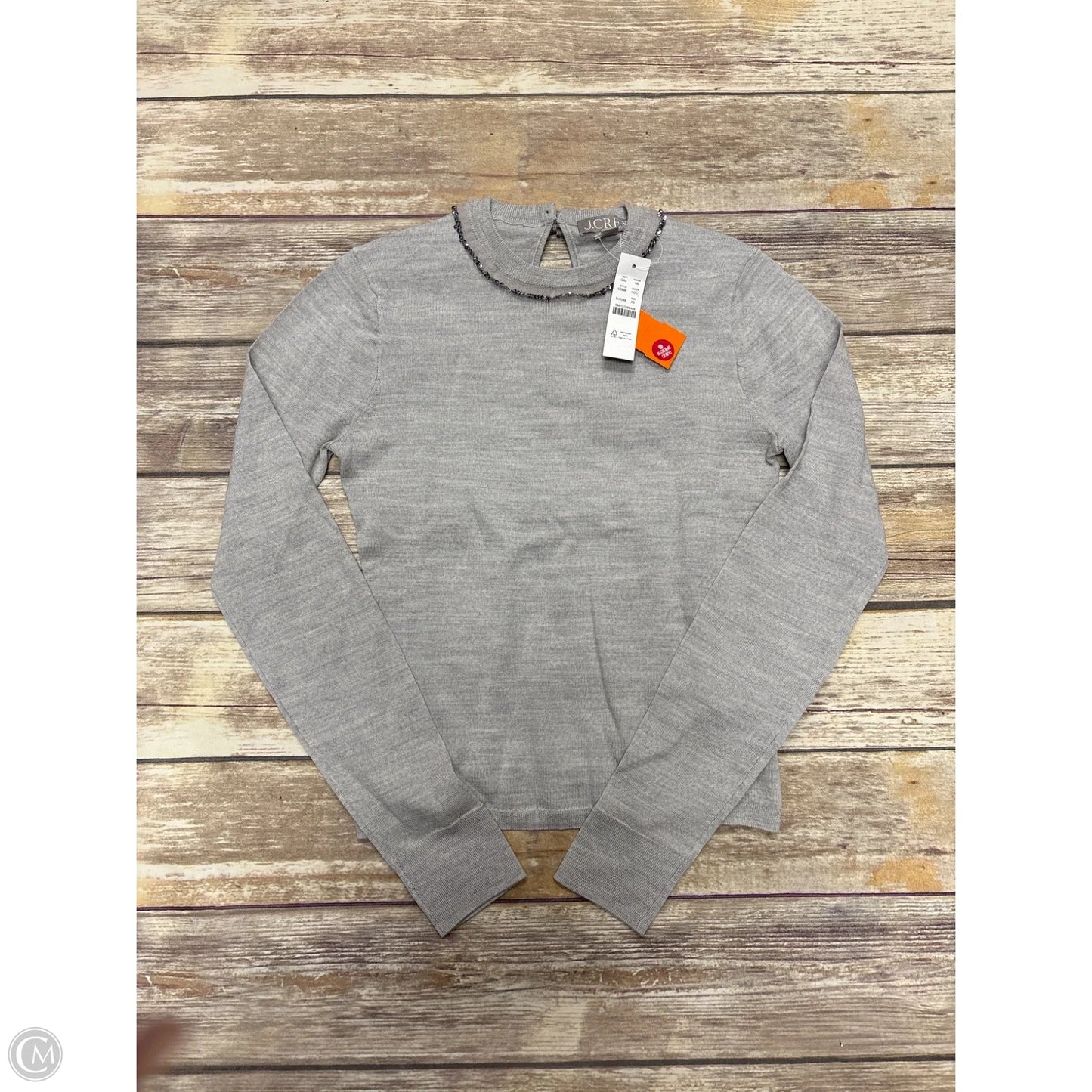 Sweater By J. Crew In Grey, Size: Xs
