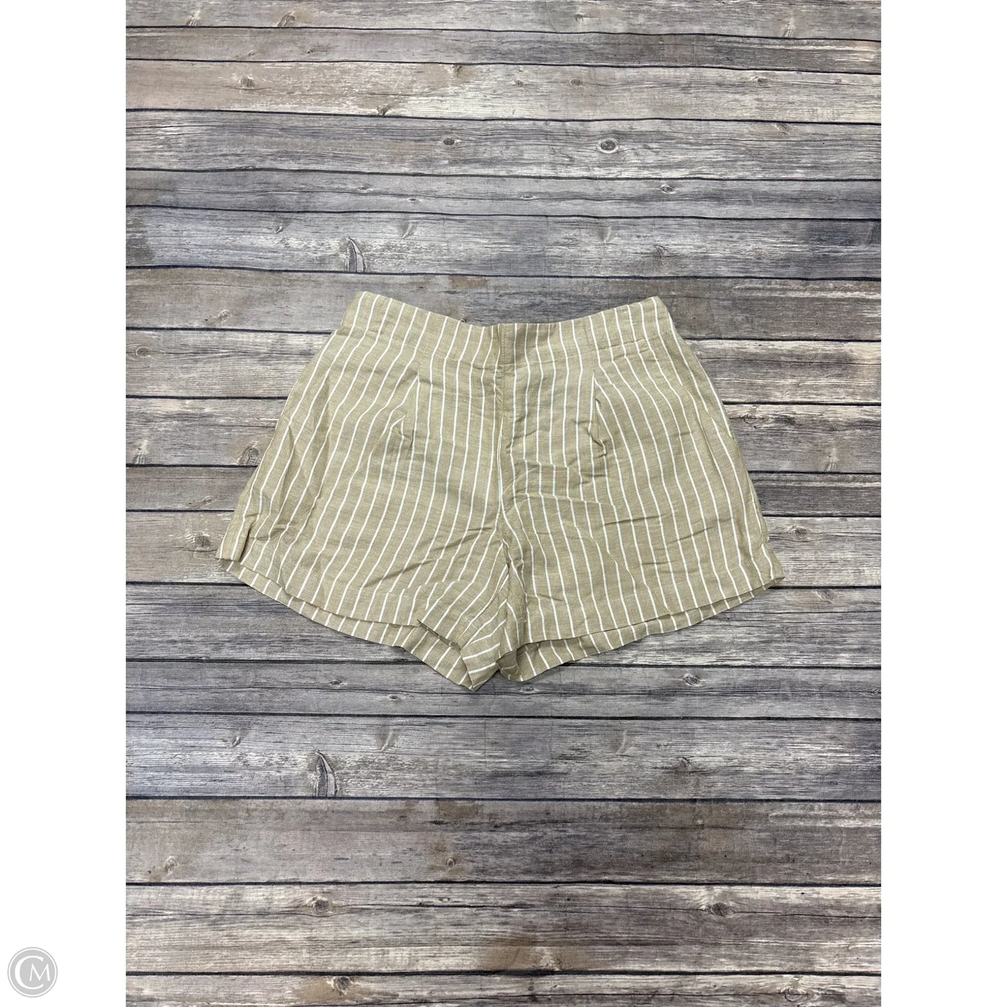 Shorts By Loft In Tan & White, Size: Xs