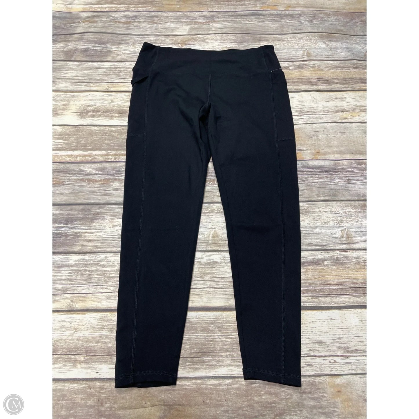 Athletic Leggings By Danskin In Black, Size: L