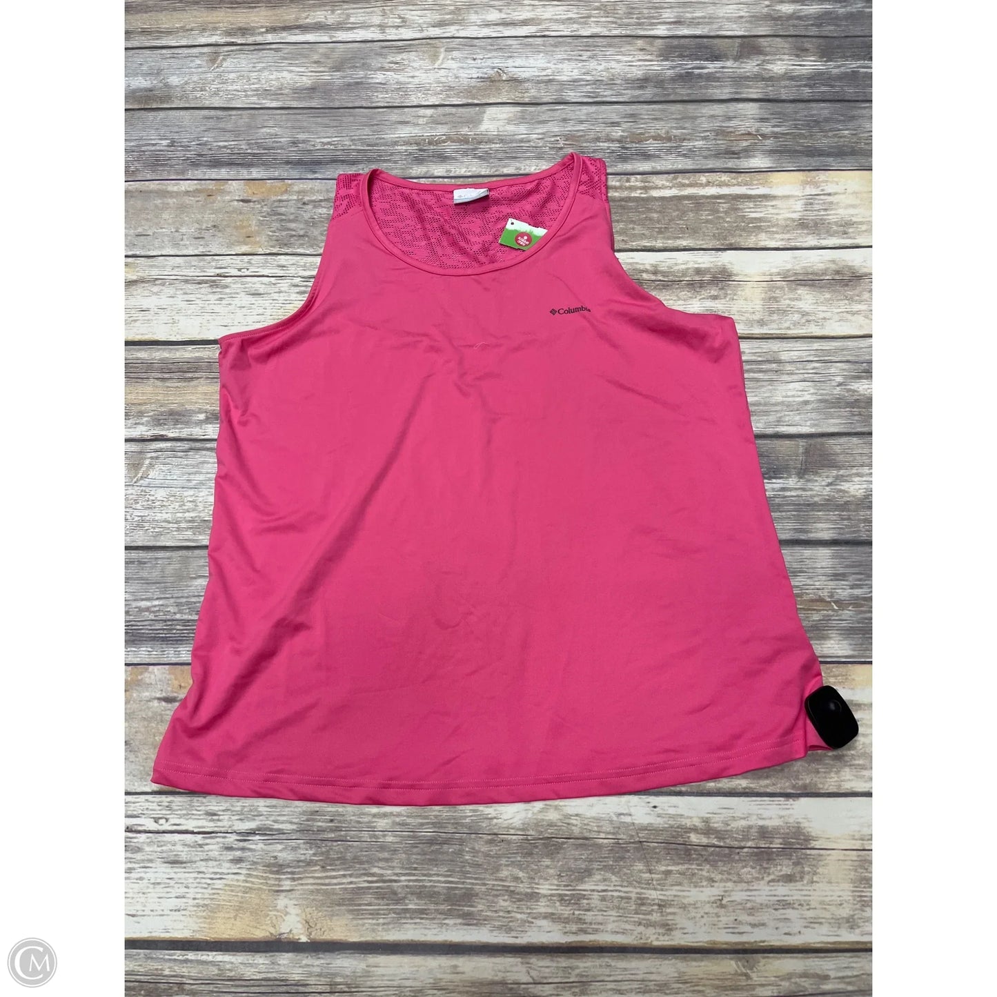 Athletic Tank Top By Columbia In Pink, Size: Xl